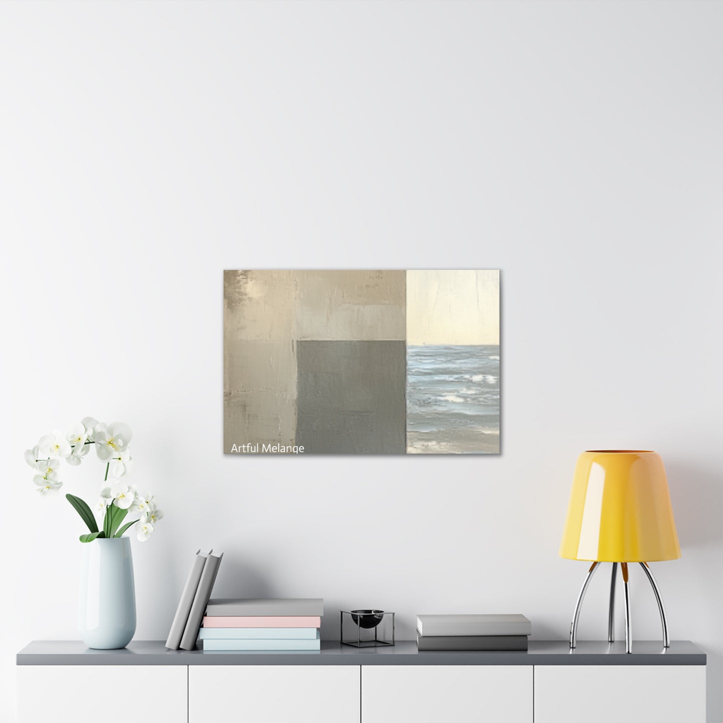 Acrylic Abstract Canvas Print - Richly Textured Artistry