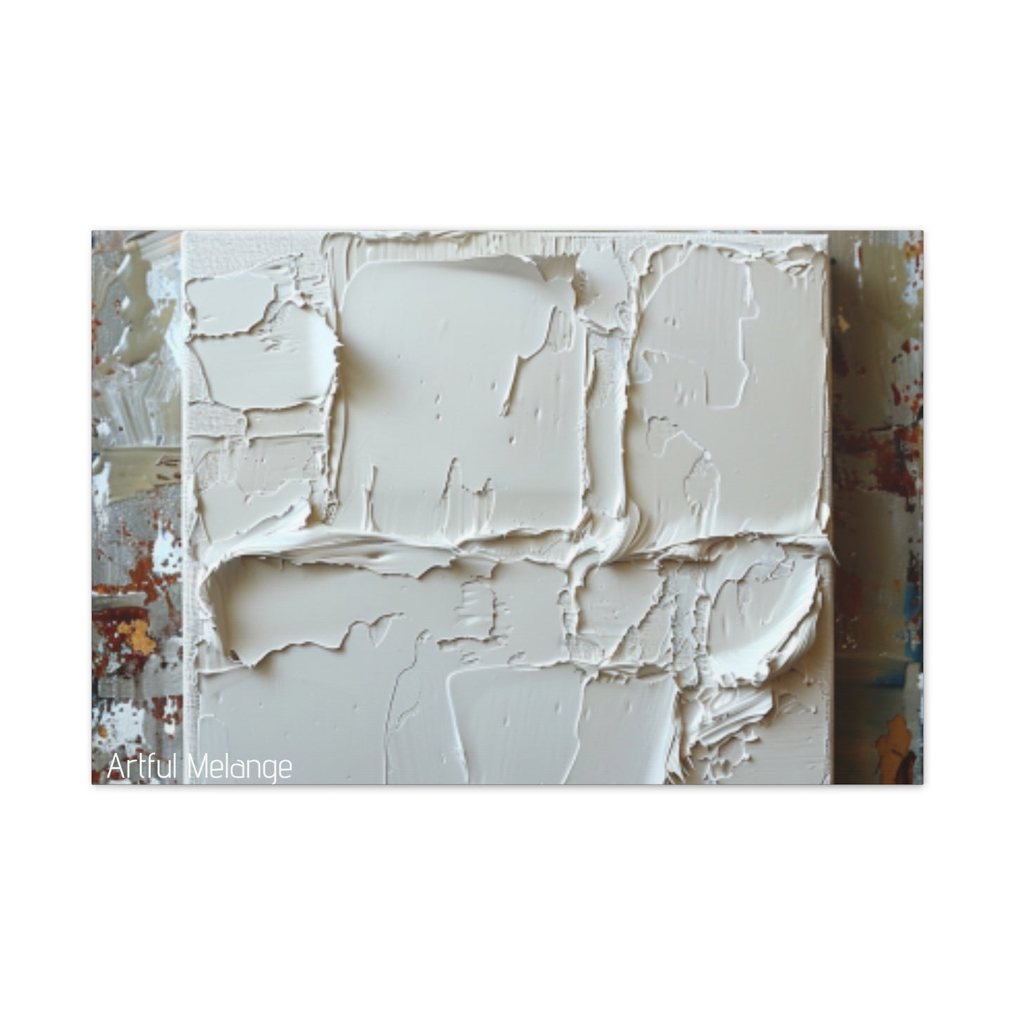 Primary Elegance: A Symphony of Sophistication Canvas Print