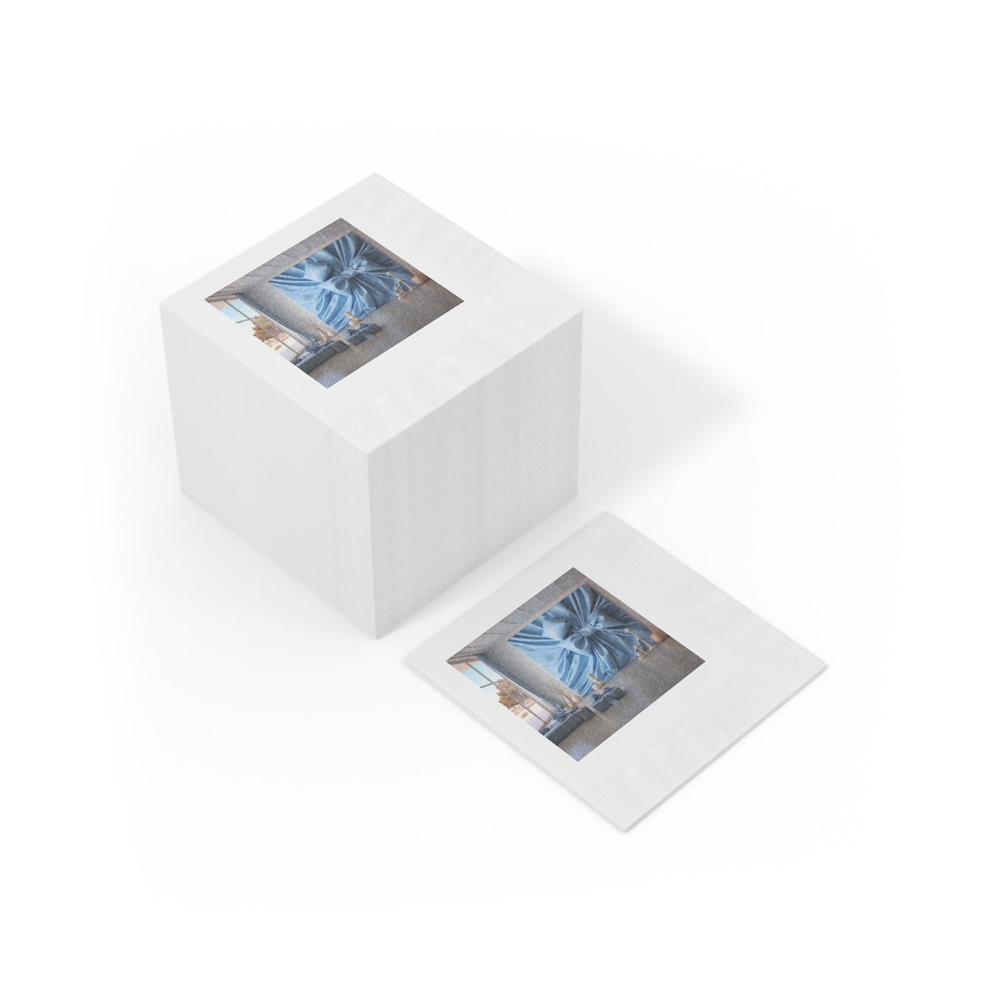 Dynamic Holiday Napkins for Sophisticated Living Spaces