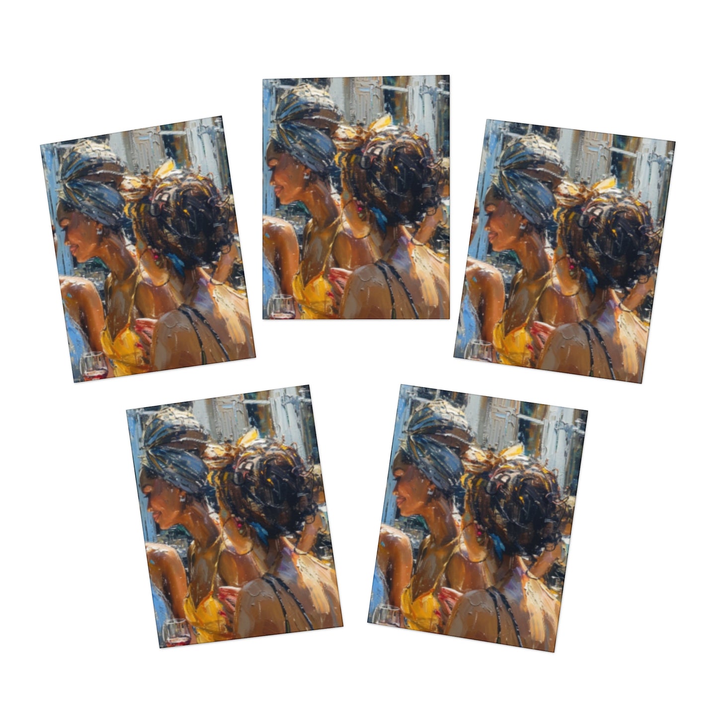 Mimosas and Melanin Note Card Set (5-Pack)