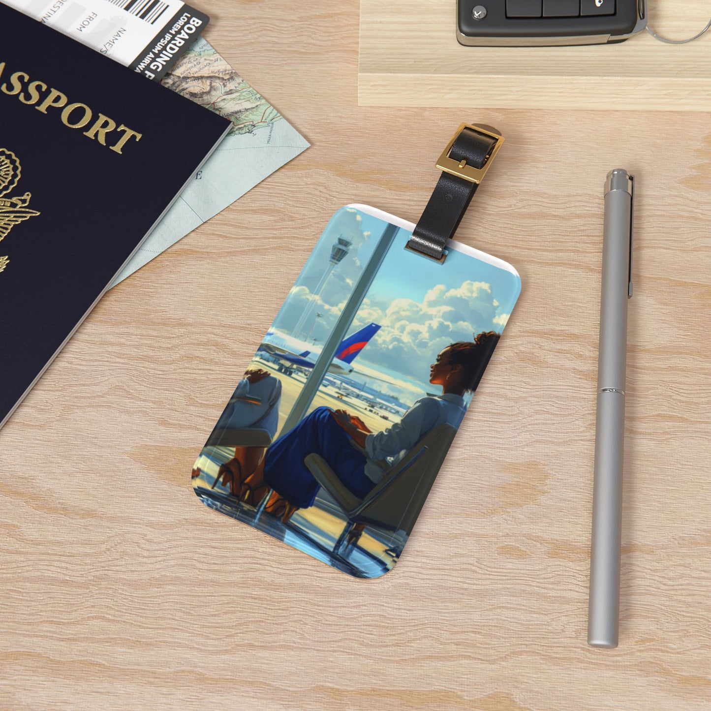 Art Voyage Sisters That Travel Luggage Tag Collection