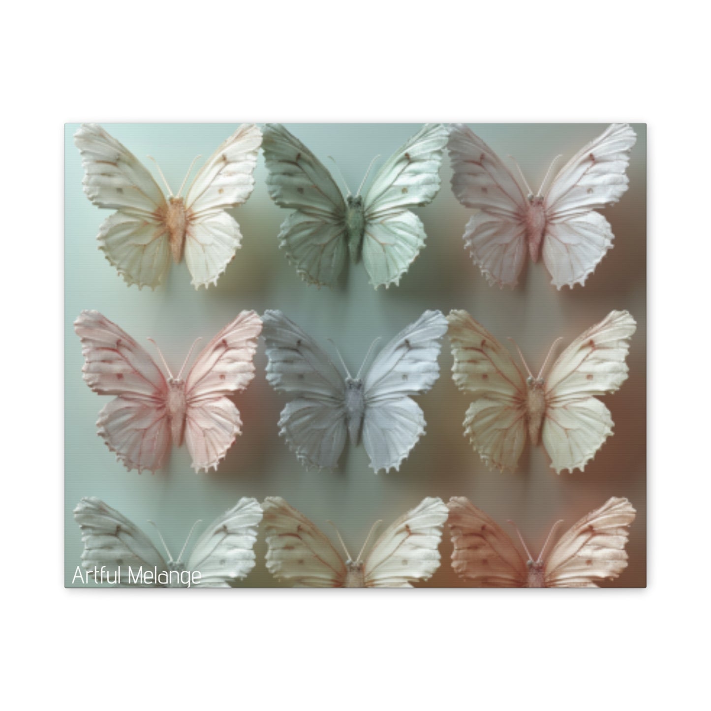 Fluttering Dreams: Butterfly Canvas Print Collection