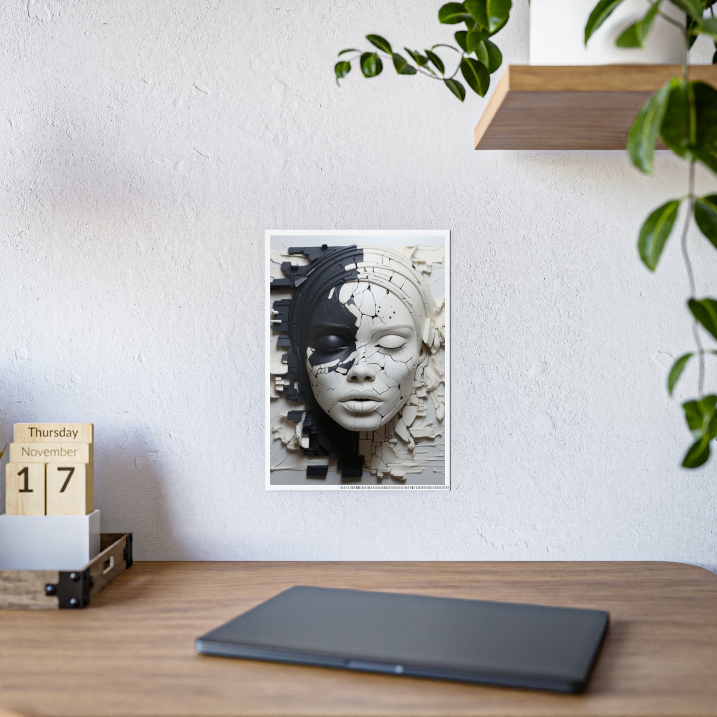 AfroElegance: Empowering Melanated Women Poster