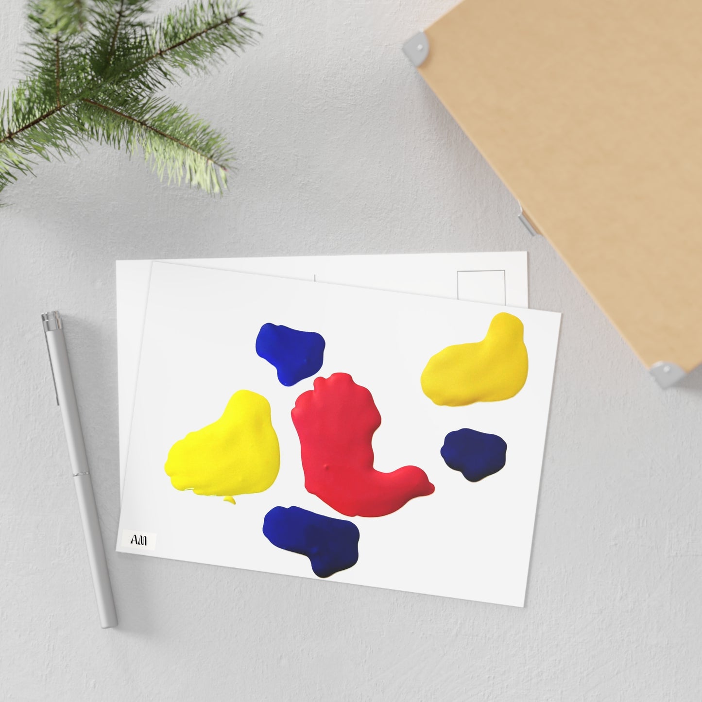 Abstract Expressions Postcards