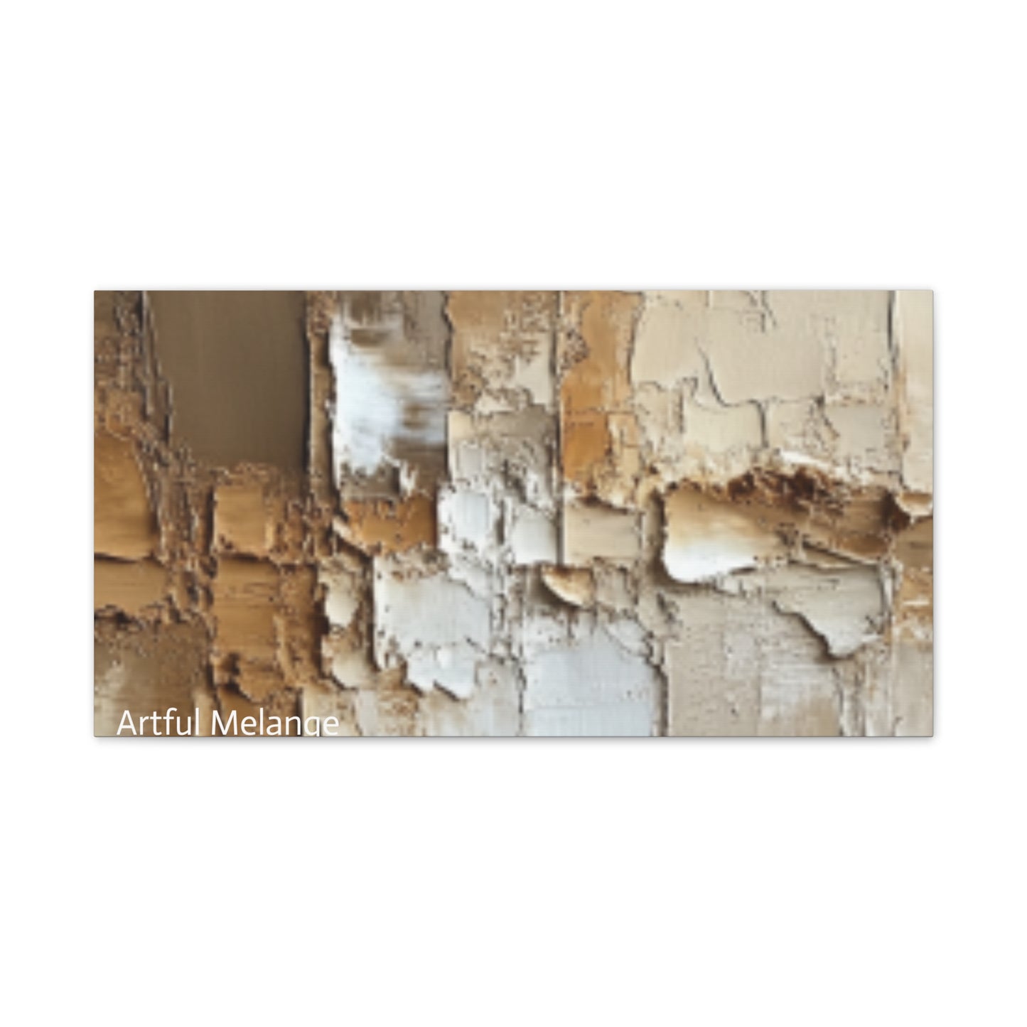 Acrylic Abstract Canvas Print - Richly Textured Artistry