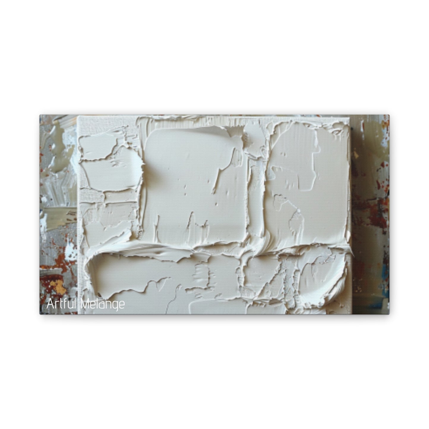 Primary Elegance: A Symphony of Sophistication Canvas Print