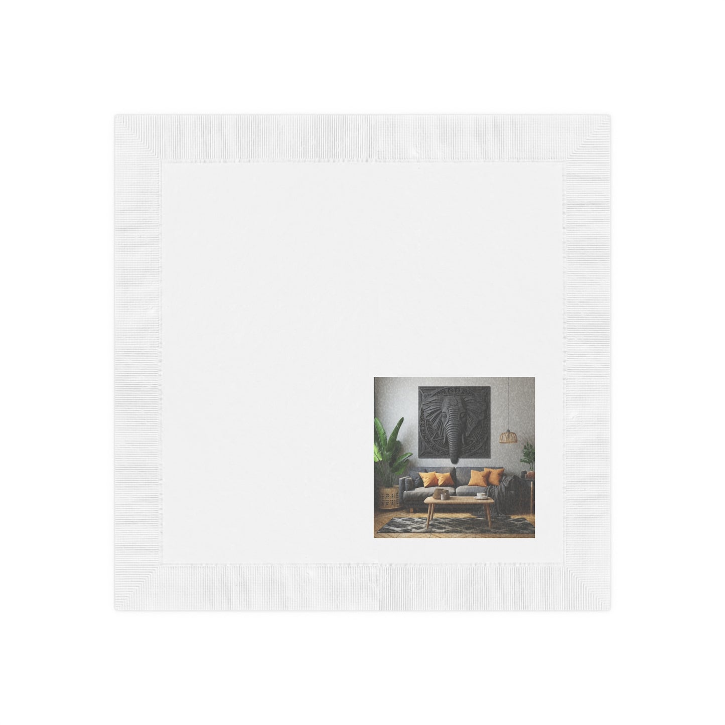 Exquisite African Culture-Inspired Napkin Set