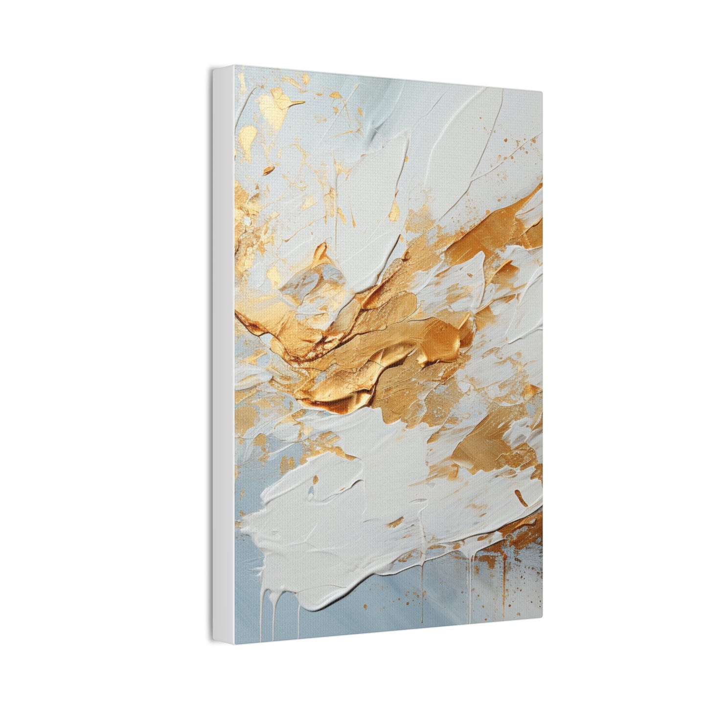 Acrylic Abstract Canvas Print - Richly Textured Artistry