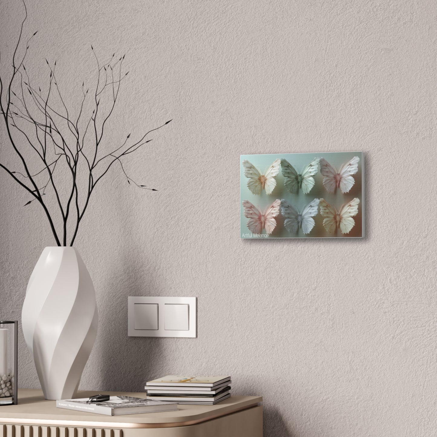 Fluttering Dreams: Butterfly Canvas Print Collection