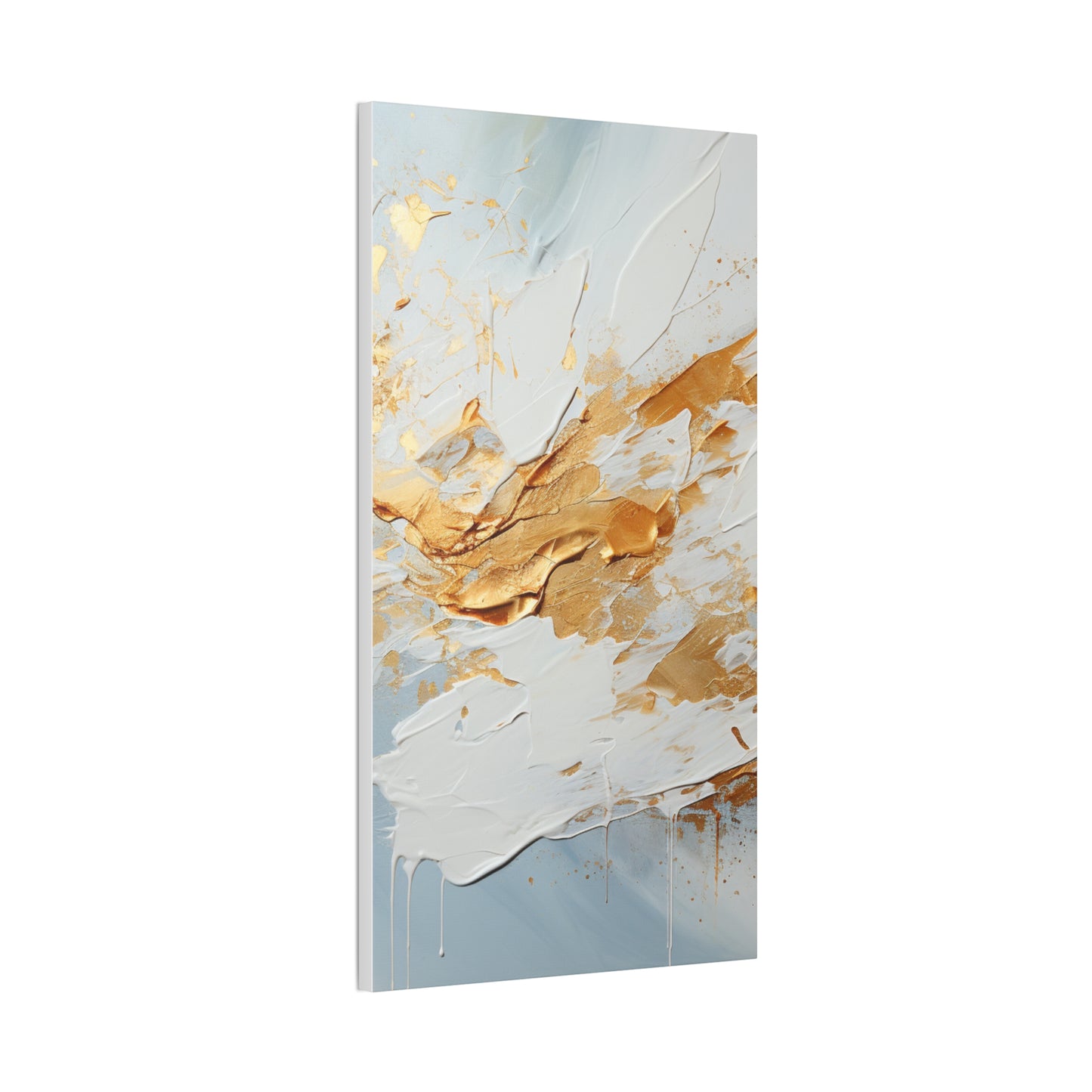Acrylic Abstract Canvas Print - Richly Textured Artistry