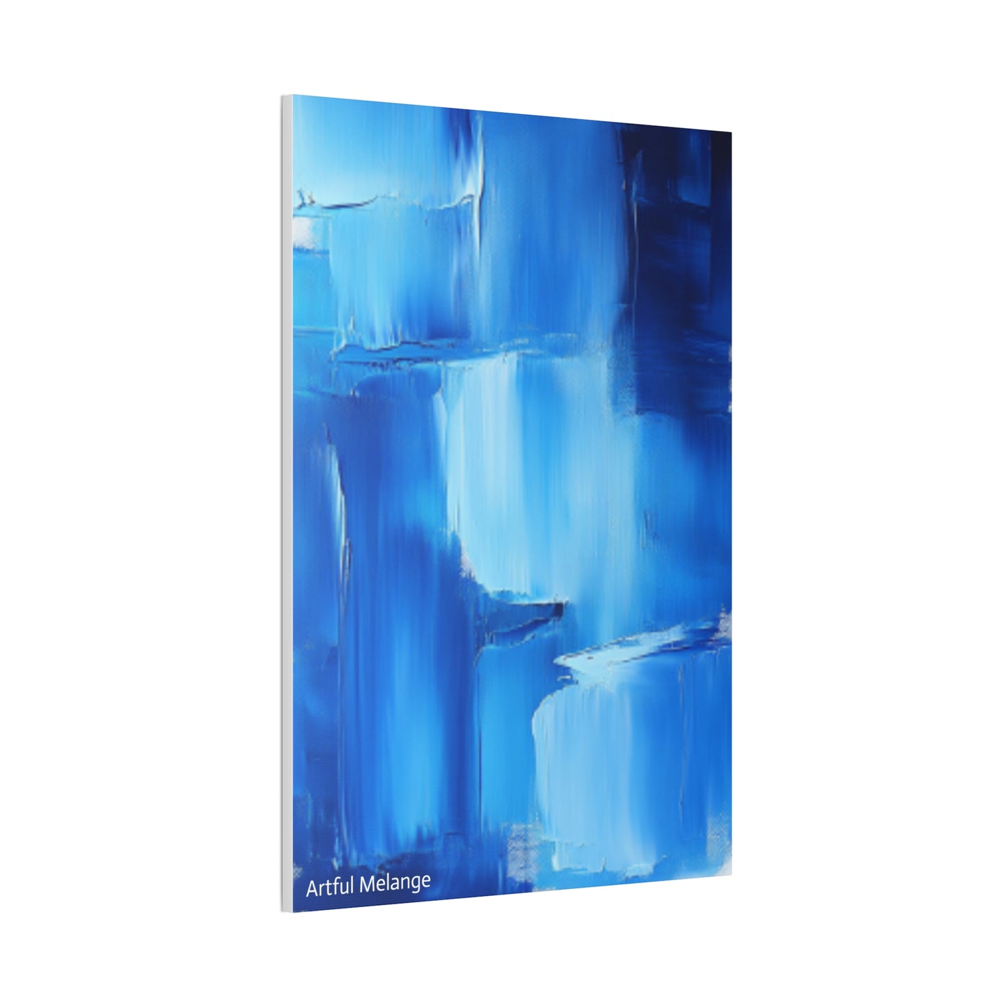 Acrylic Abstract Canvas Print - Richly Textured Artistry