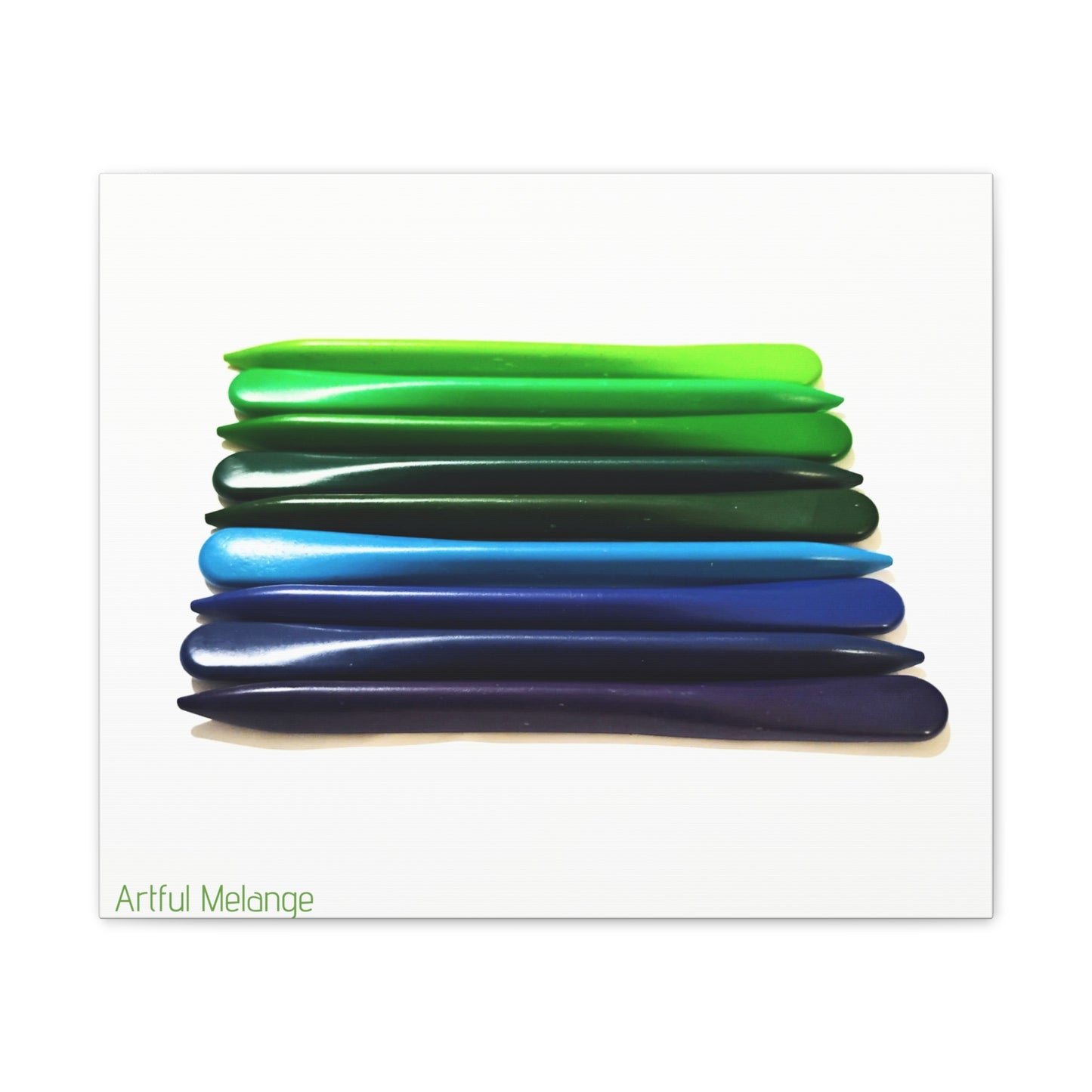Spectrum Stacks: A Colorful Daydream in Posters and Canvas Prints