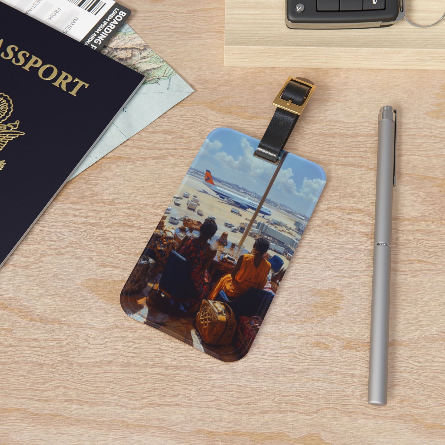 Art Voyage Sisters That Travel Luggage Tag Collection