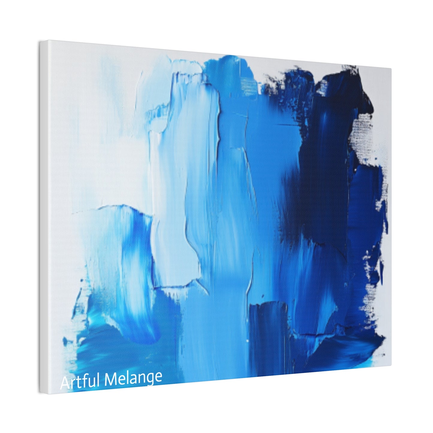 Acrylic Abstract Canvas Print - Richly Textured Artistry