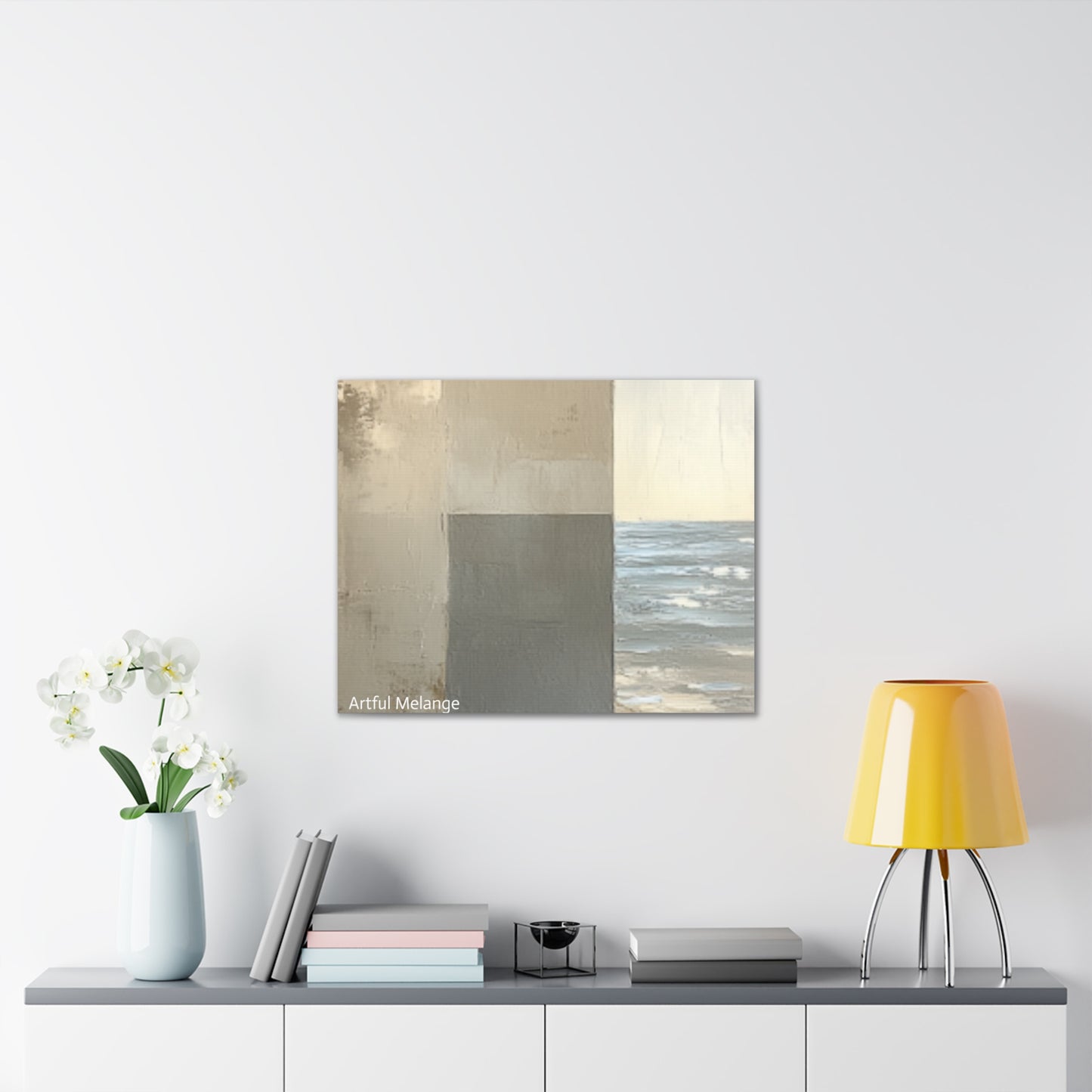 Acrylic Abstract Canvas Print - Richly Textured Artistry