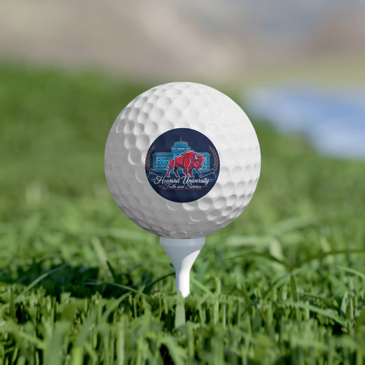 Howard University “The Yard Legacy” Golf Ball Set, 6 pcs 4