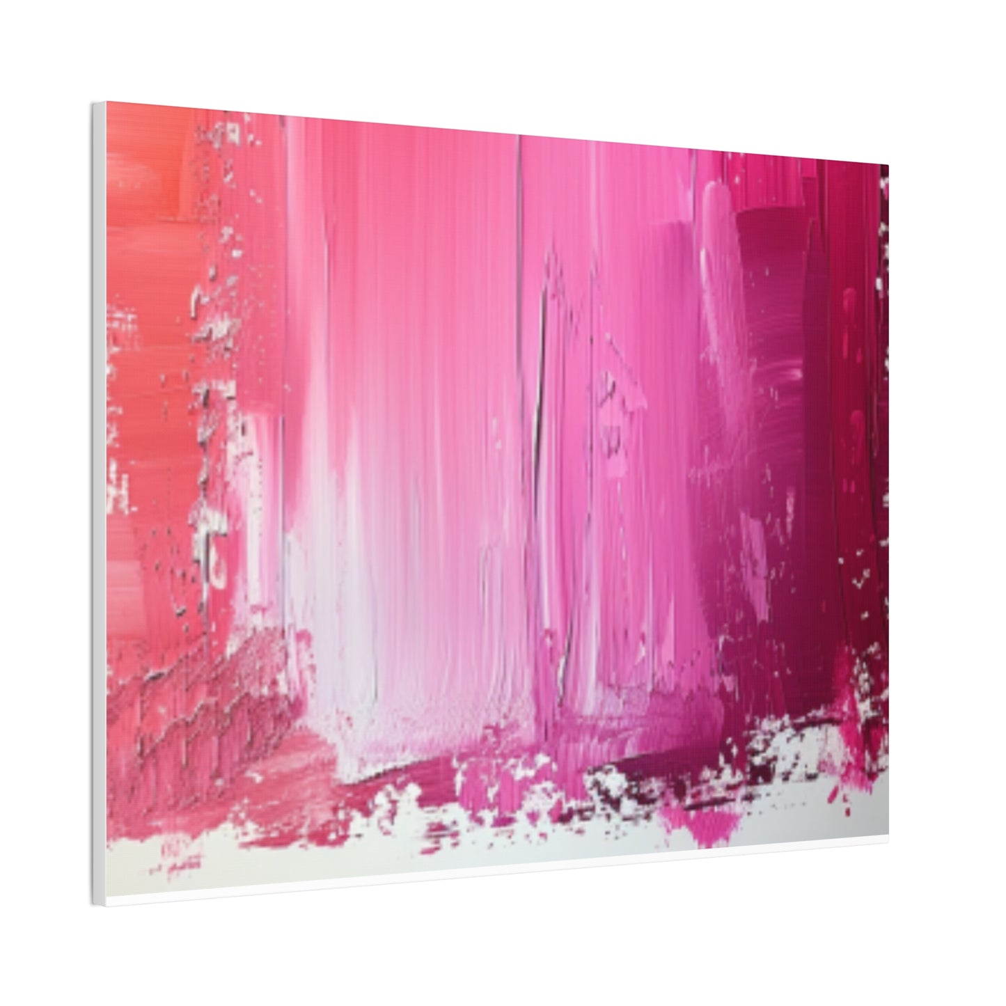 In The Pink: A Symphony of Sophistication Canvas Print