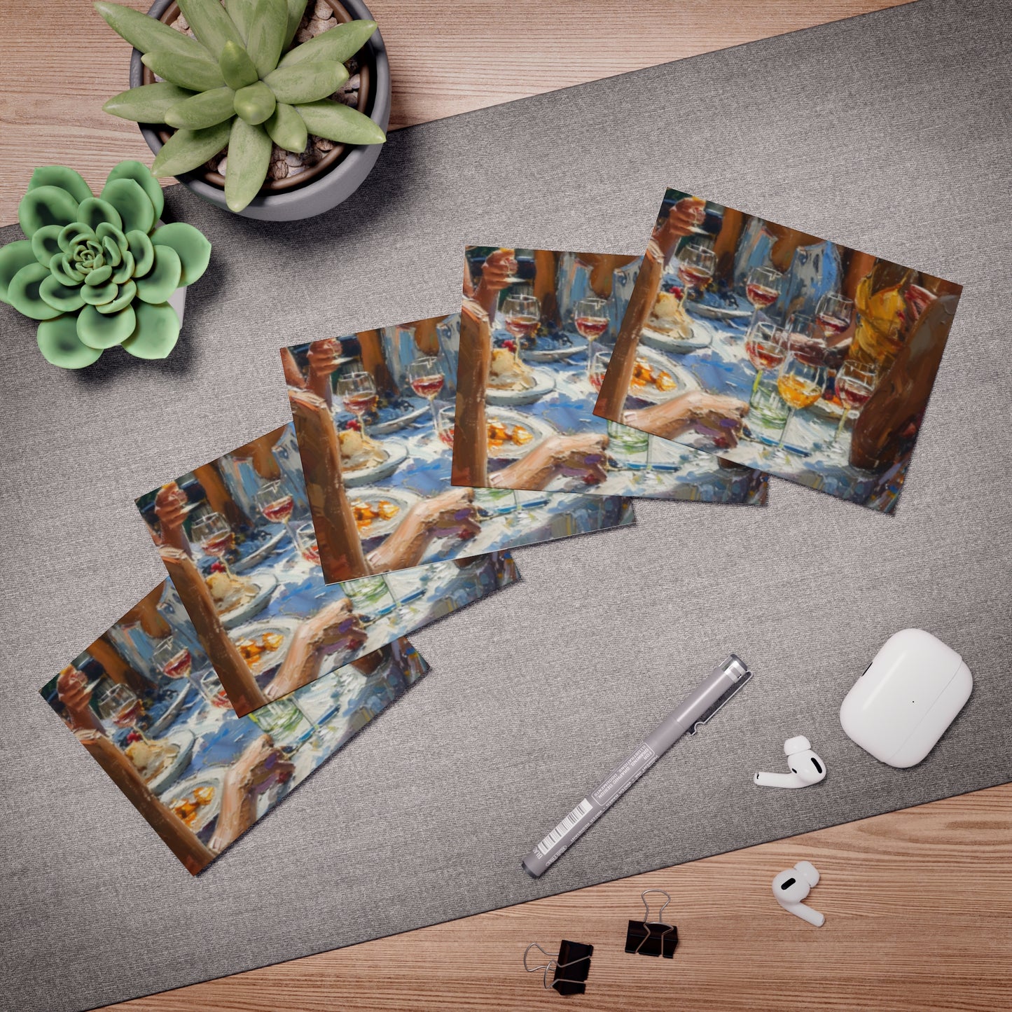 Mimosas and Melanin Note Card Set (5-Pack)