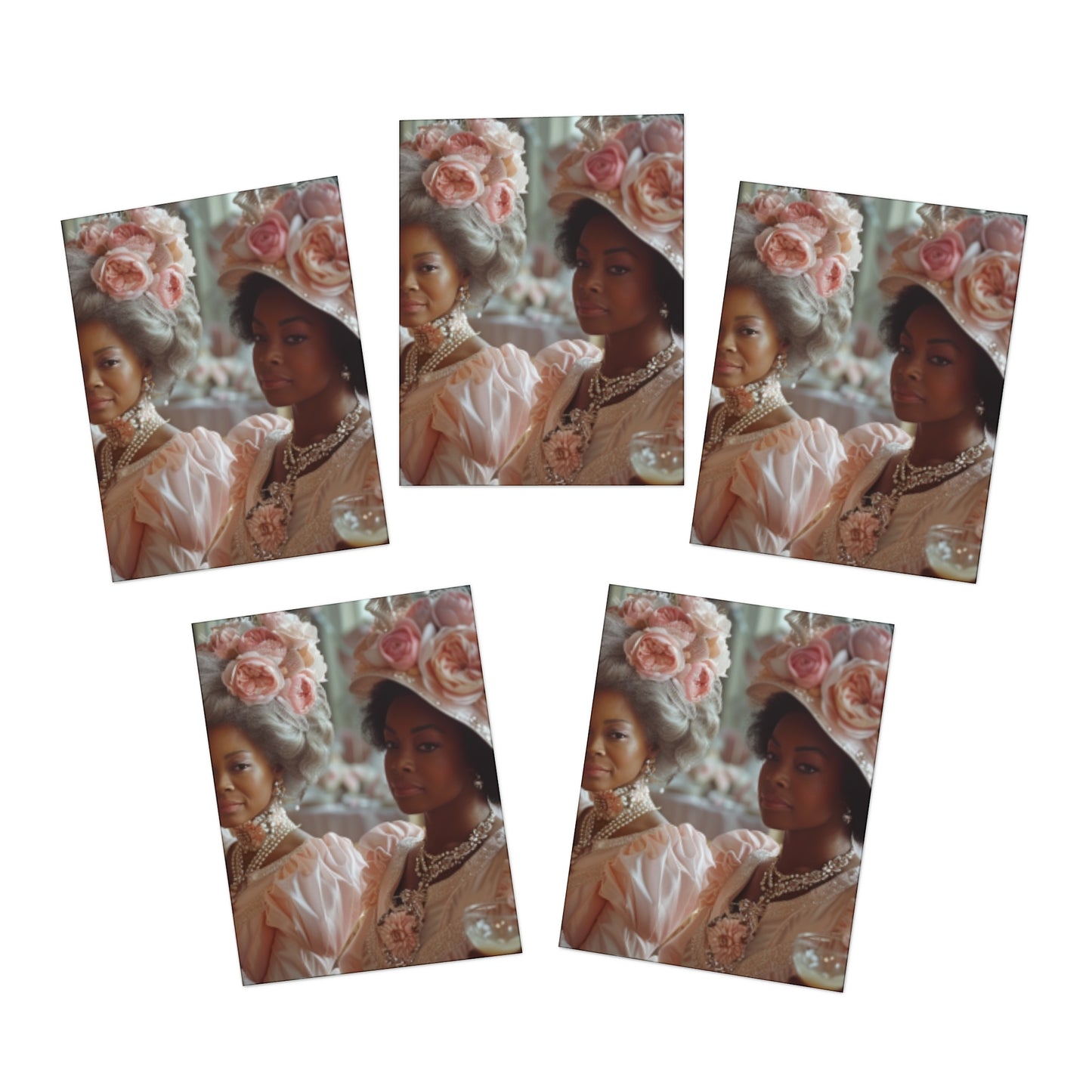 Mimosas and Melanin Note Card Set (5-Pack)