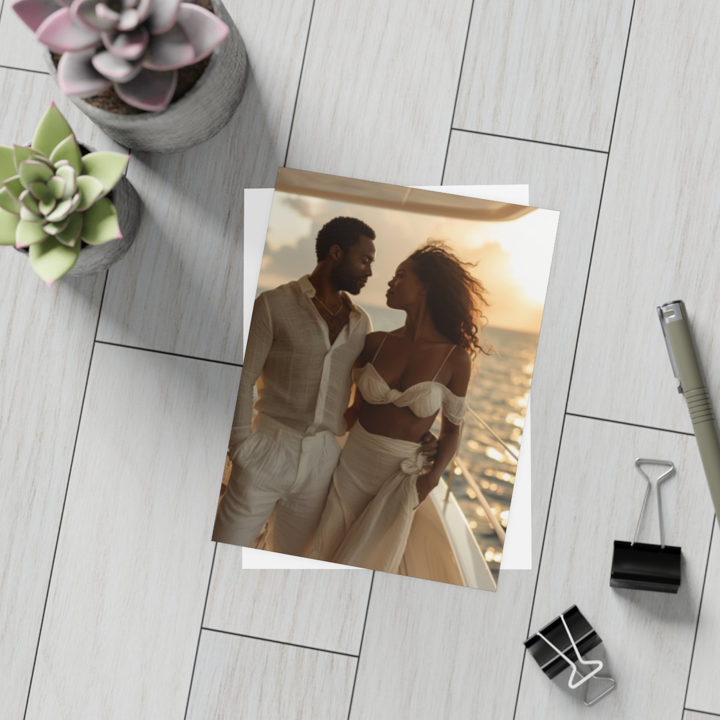 Sail & Celebrate: A Day of Elegance Yacht/Boat Party Invitation Bundles (envelopes included)