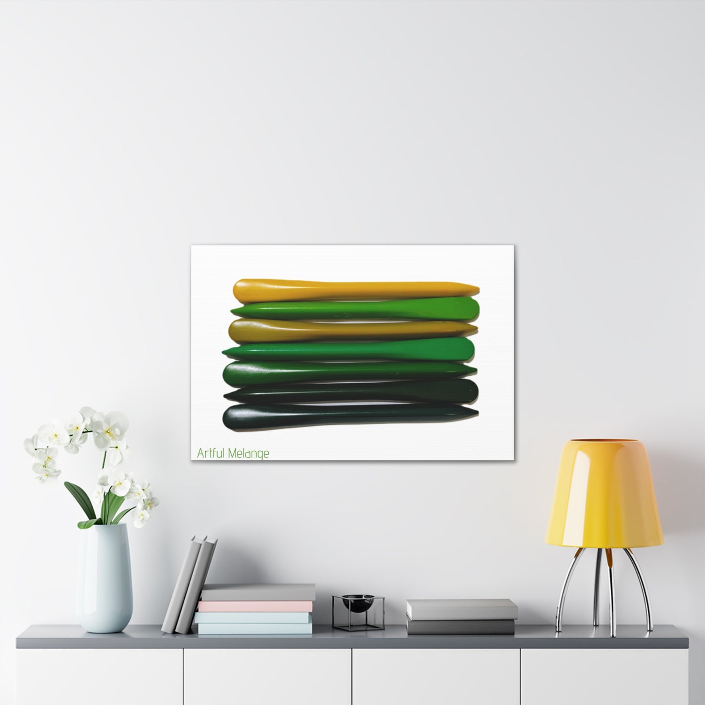 Spectrum Stacks: A Colorful Daydream in Posters and Canvas Prints