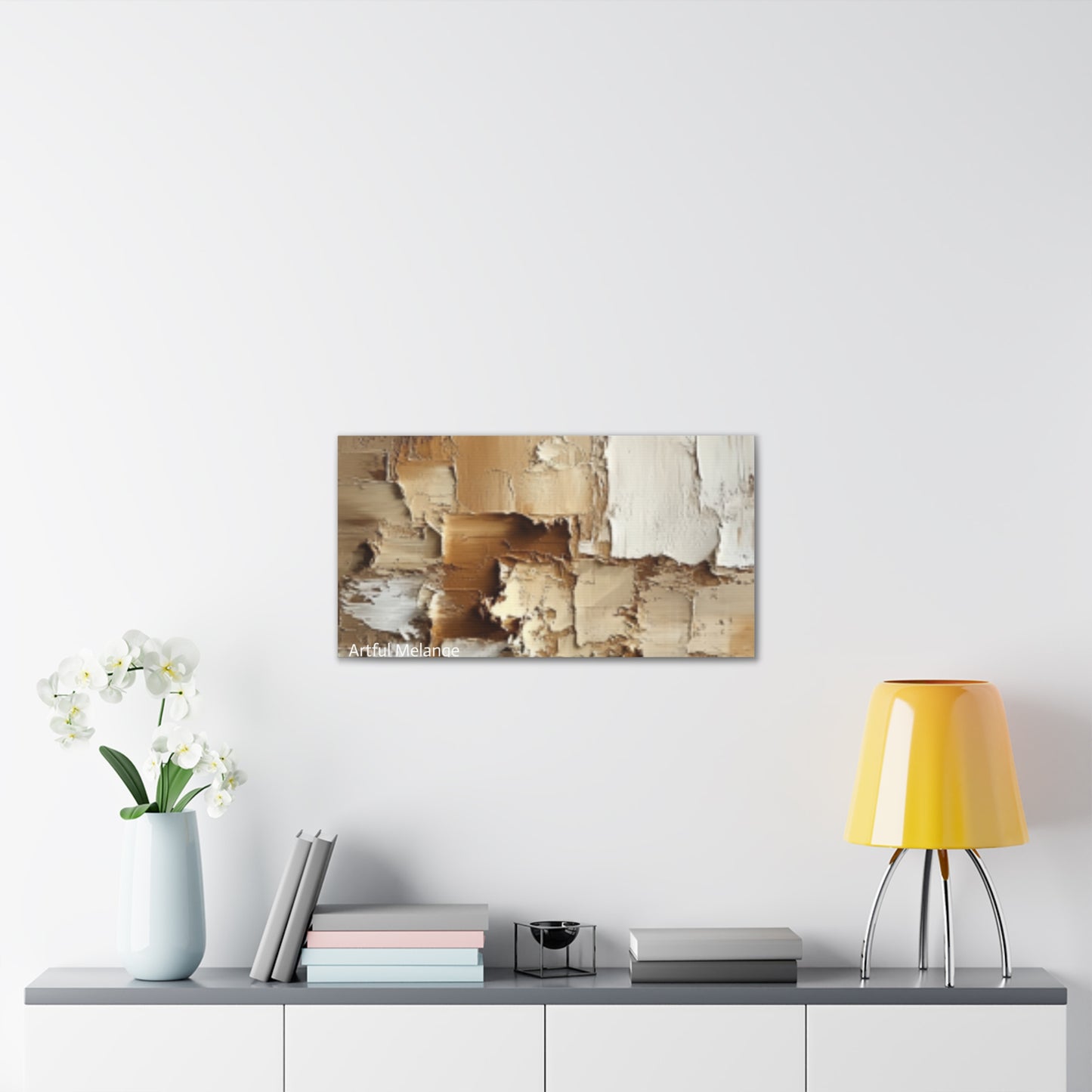 Acrylic Abstract Canvas Print - Richly Textured Artistry