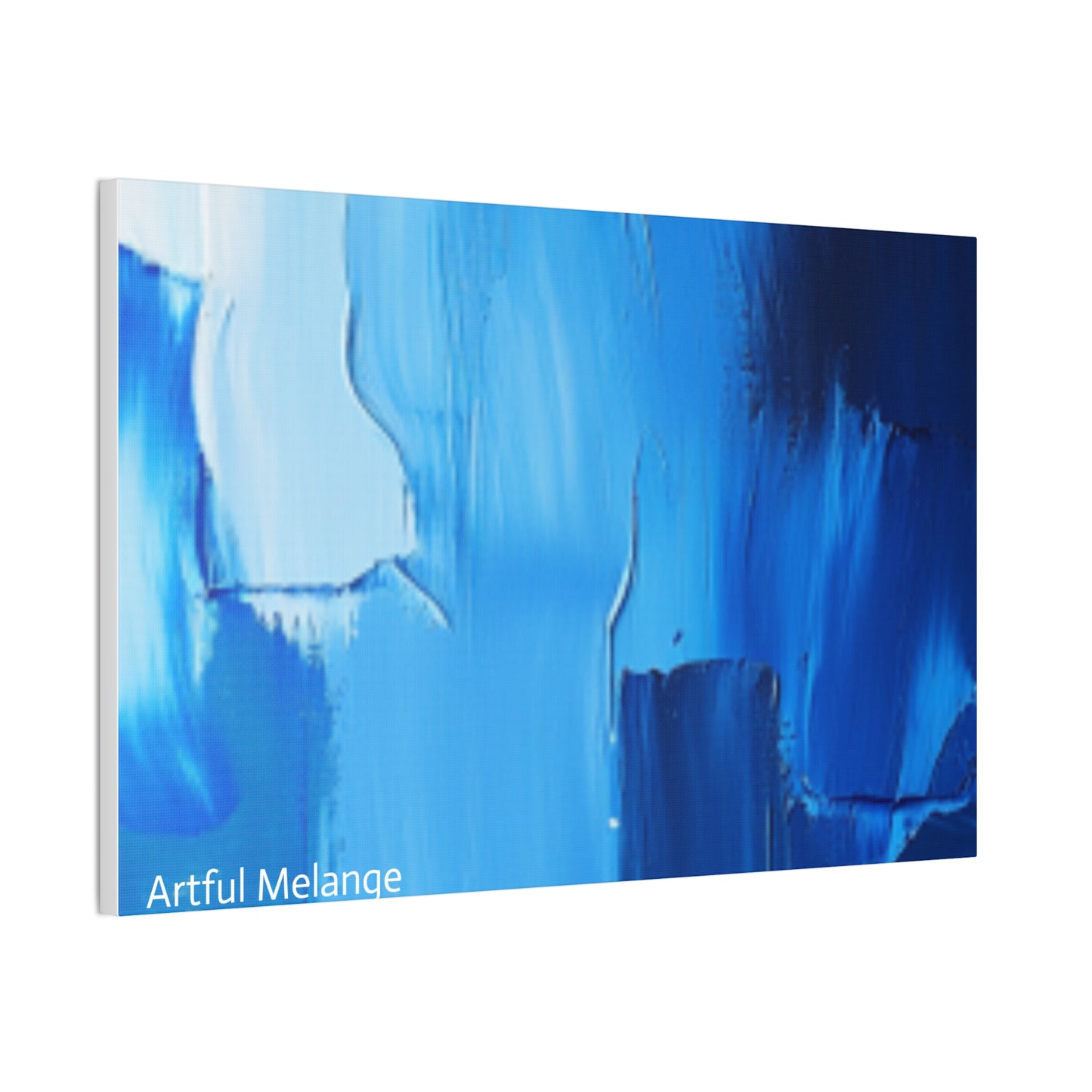 Acrylic Abstract Canvas Print - Richly Textured Artistry