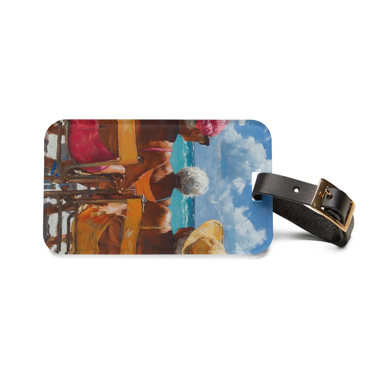 Art Voyage Sisters That Travel Luggage Tag Collection