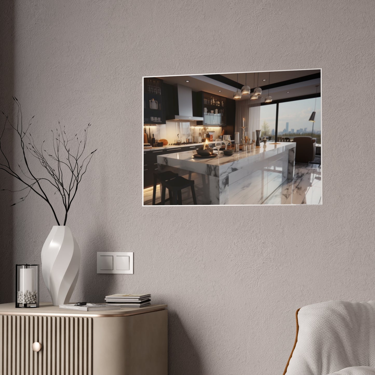 Exquisite Modern Kitchen Poster