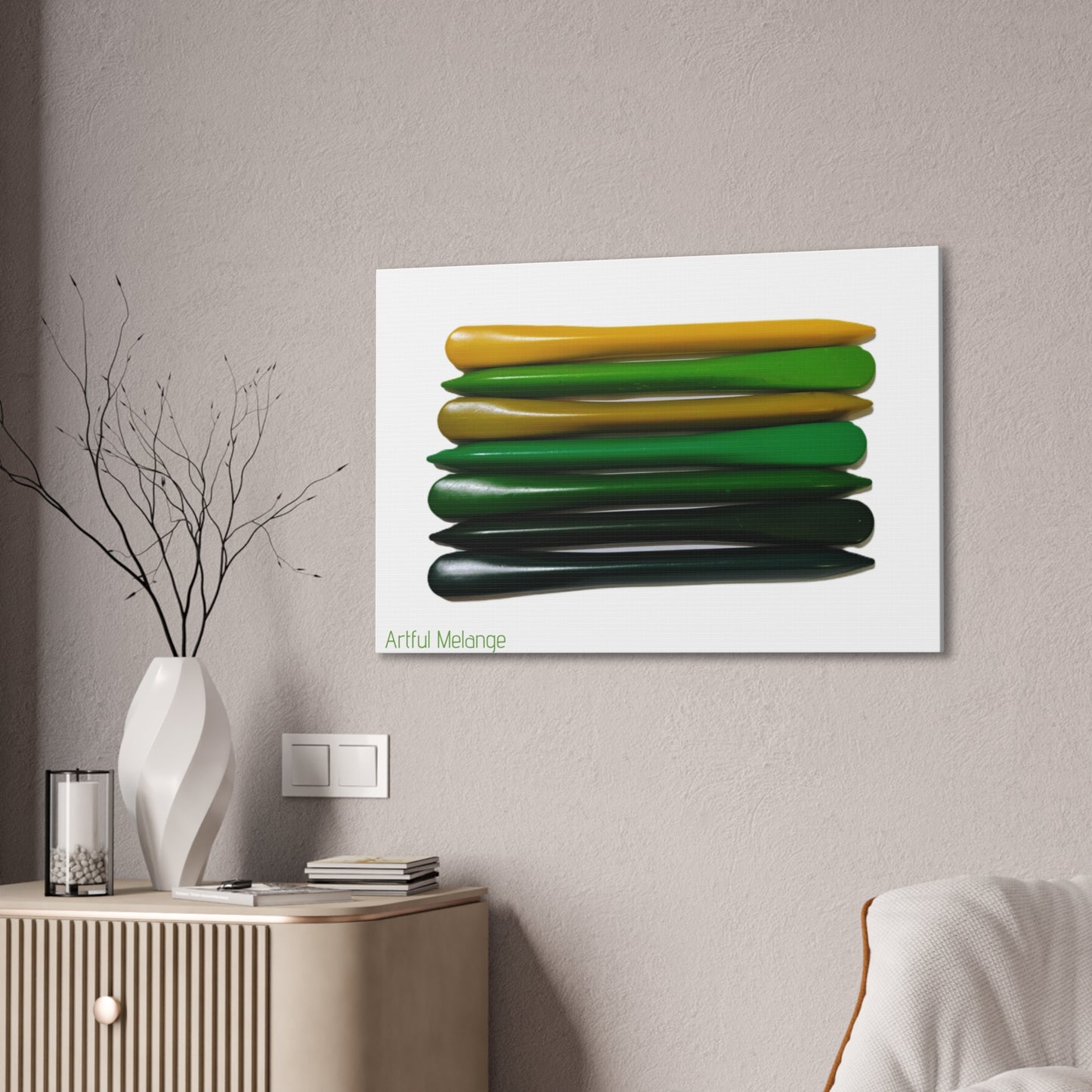 Spectrum Stacks: A Colorful Daydream in Posters and Canvas Prints