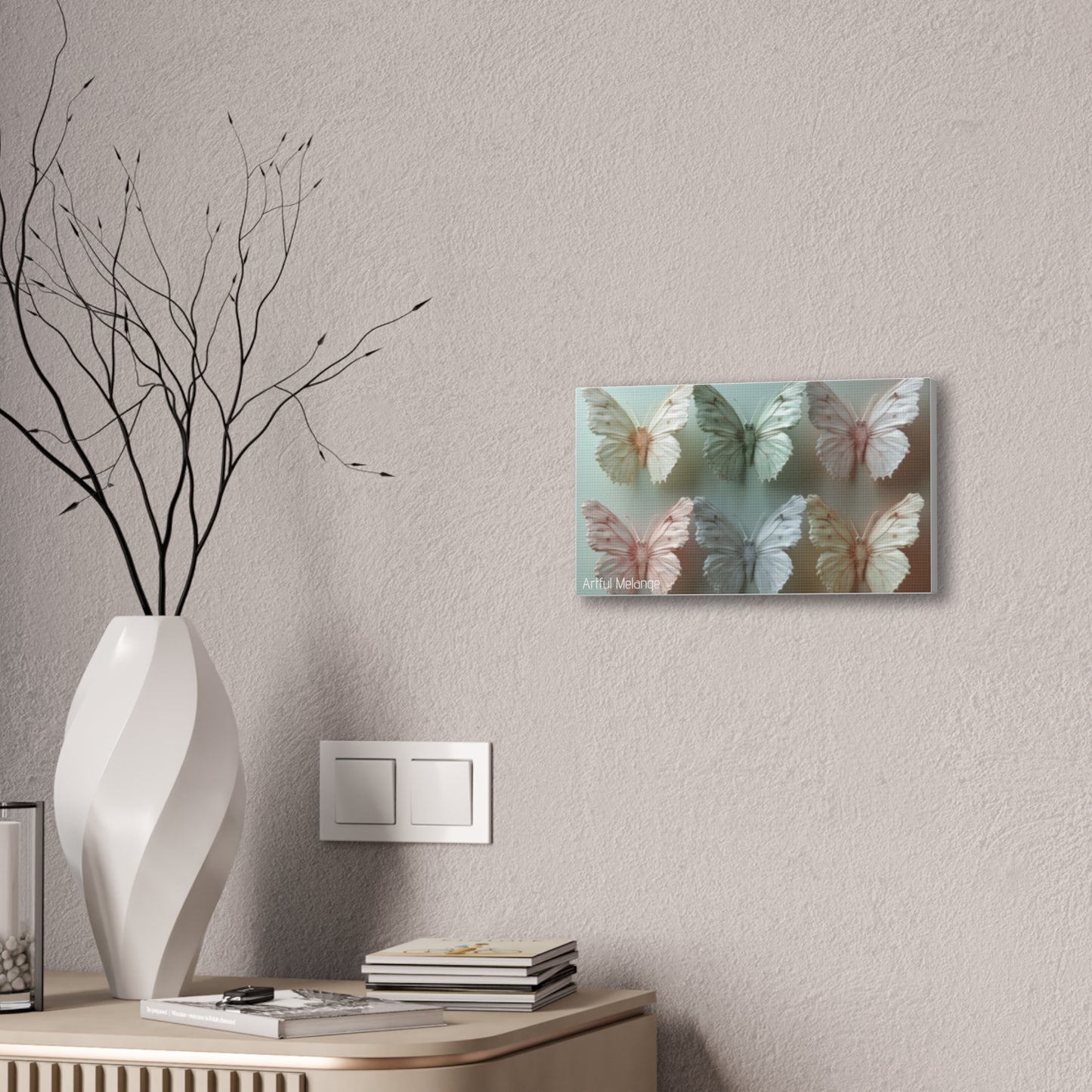 Fluttering Dreams: Butterfly Canvas Print Collection