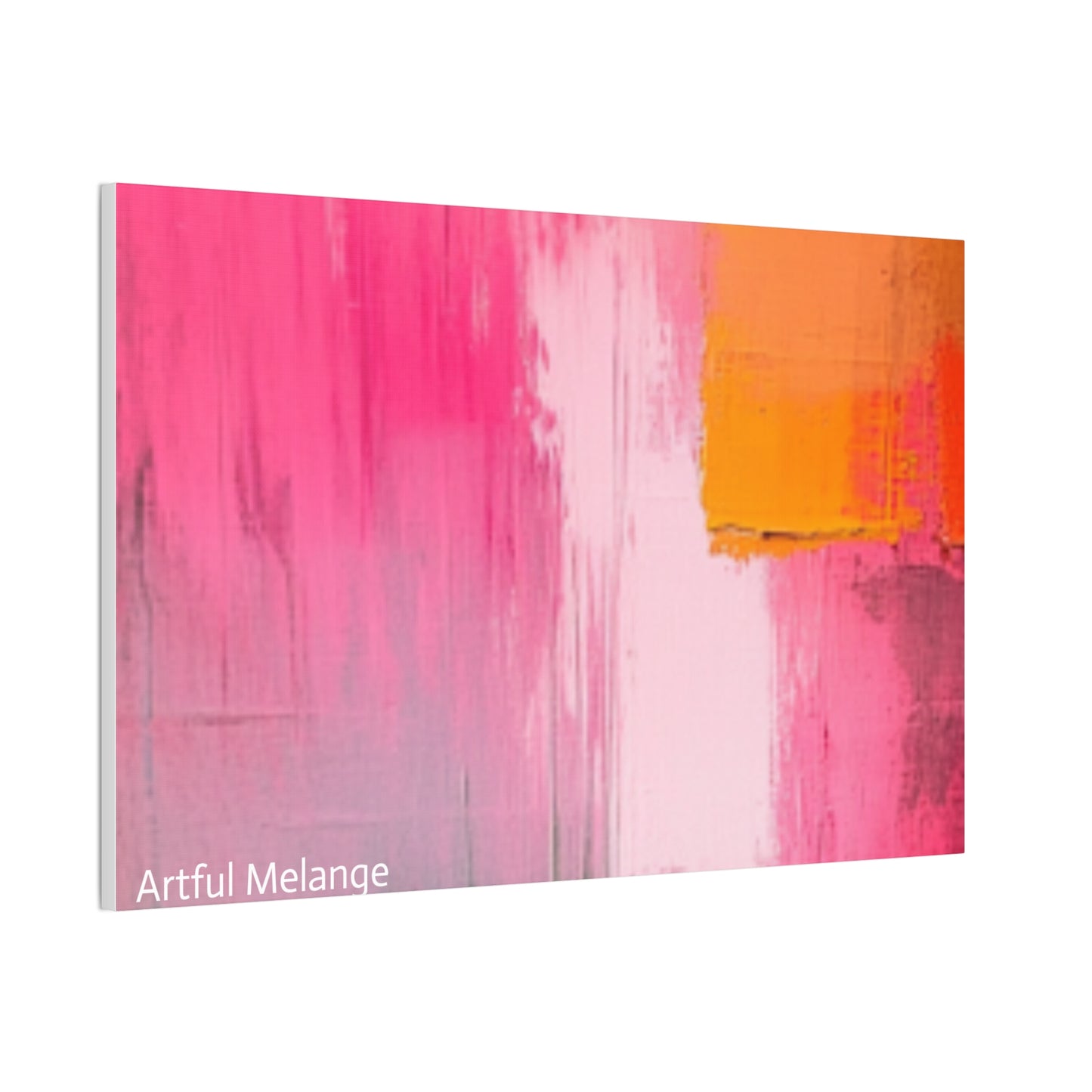 Acrylic Abstract Canvas Print - Richly Textured Artistry