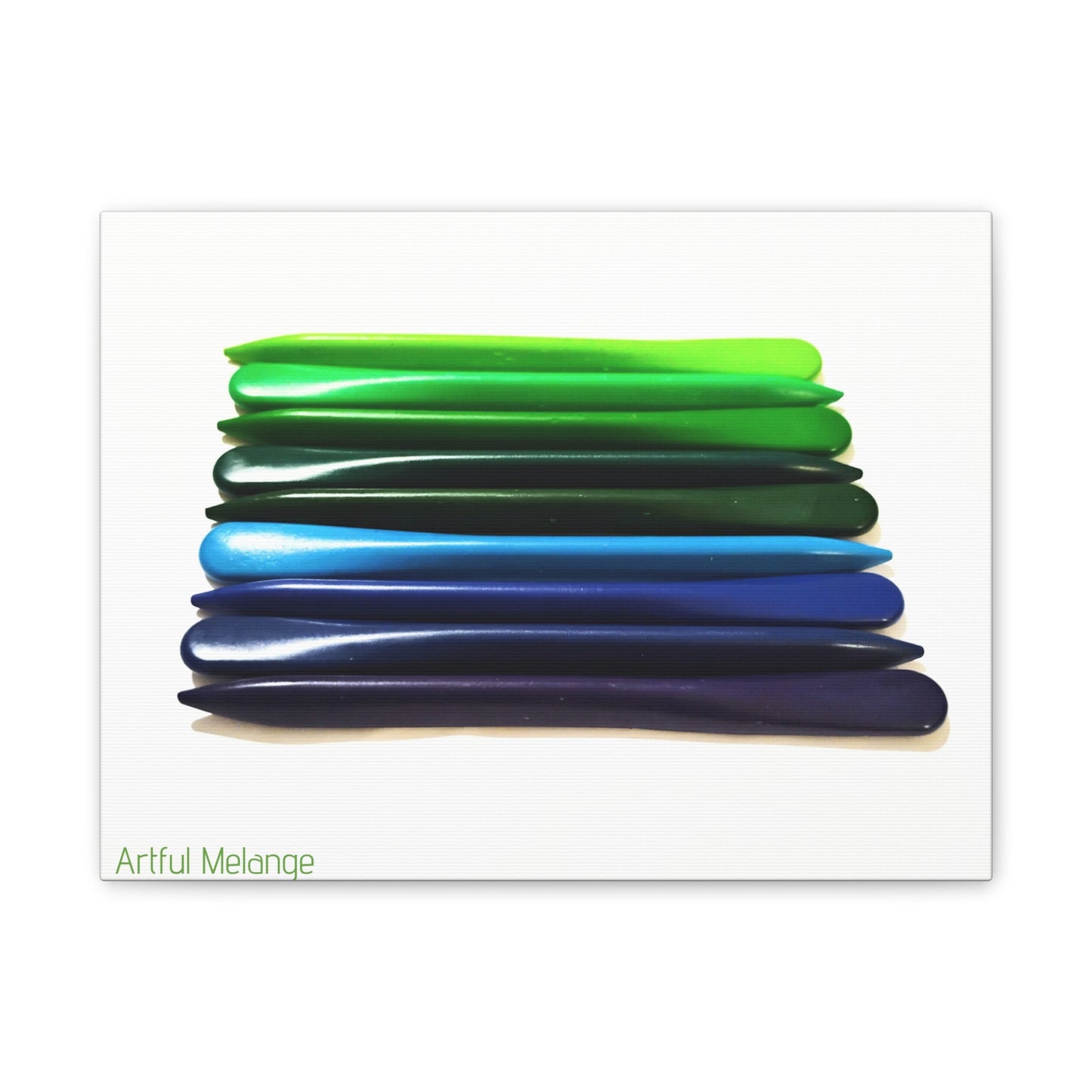 Spectrum Stacks: A Colorful Daydream in Posters and Canvas Prints