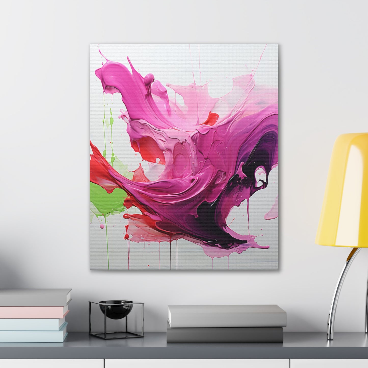 Acrylic Abstract Canvas Print - Richly Textured Artistry
