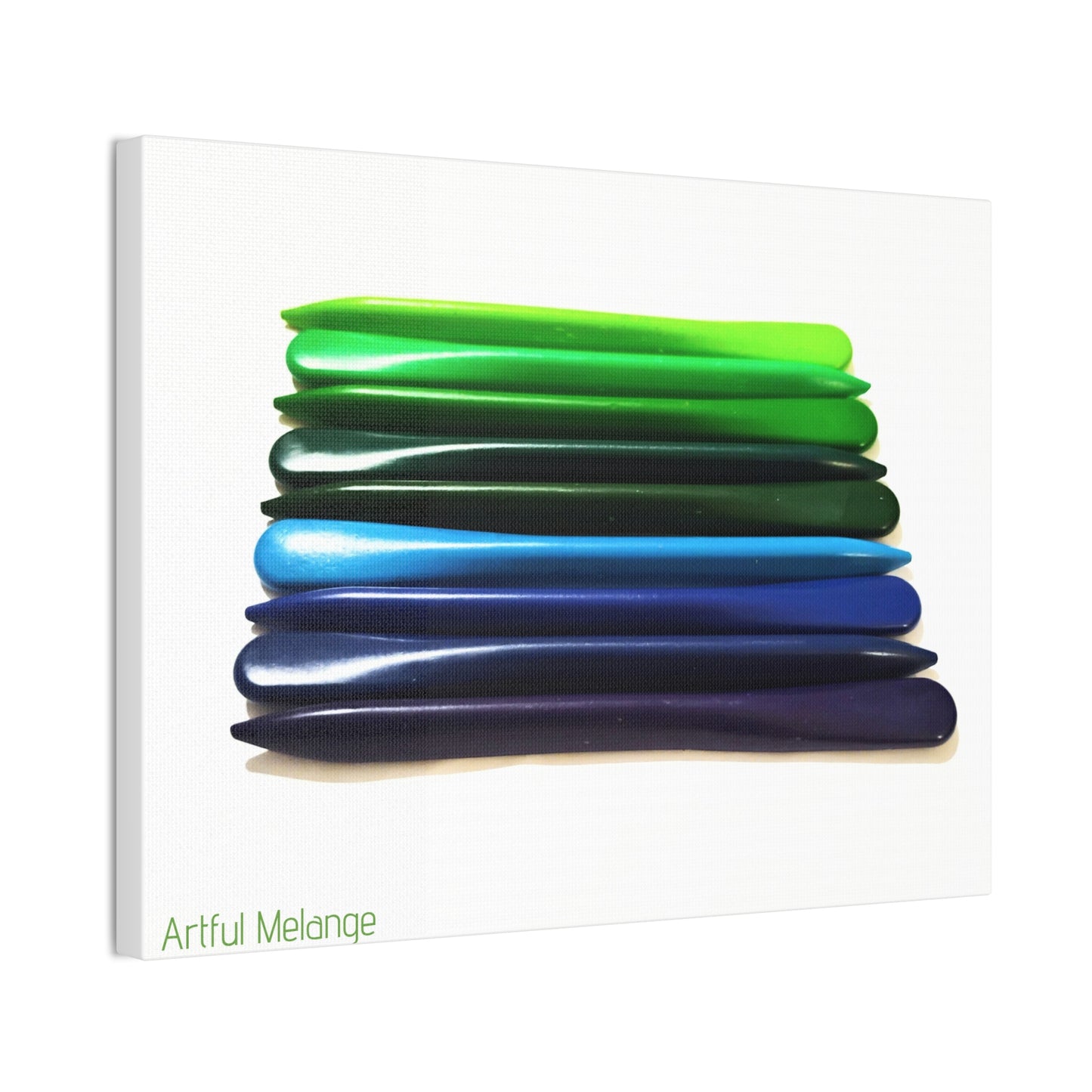 Spectrum Stacks: A Colorful Daydream in Posters and Canvas Prints