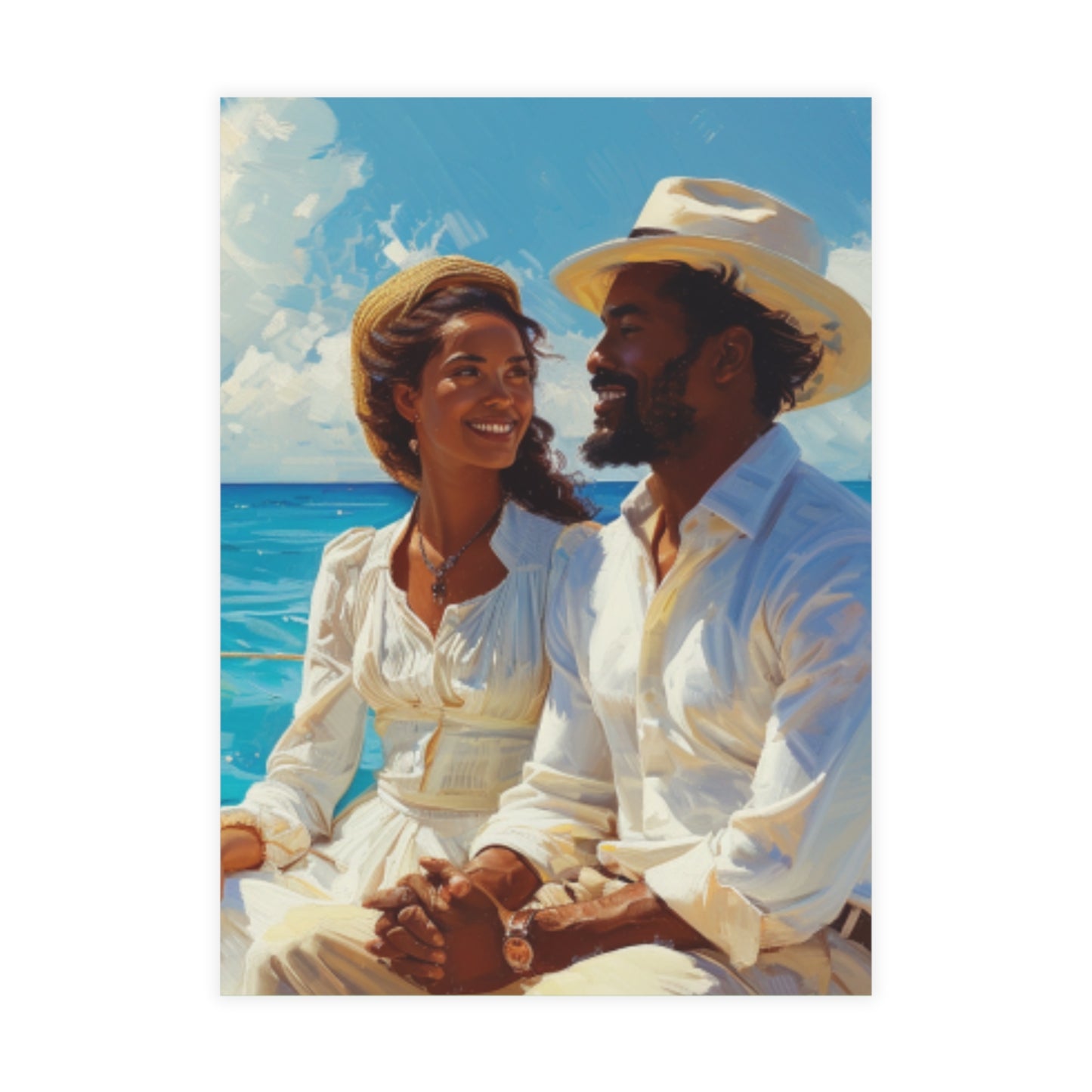 Sail & Celebrate: A Day of Elegance Yacht/Boat Party Invitation Bundles (envelopes included)