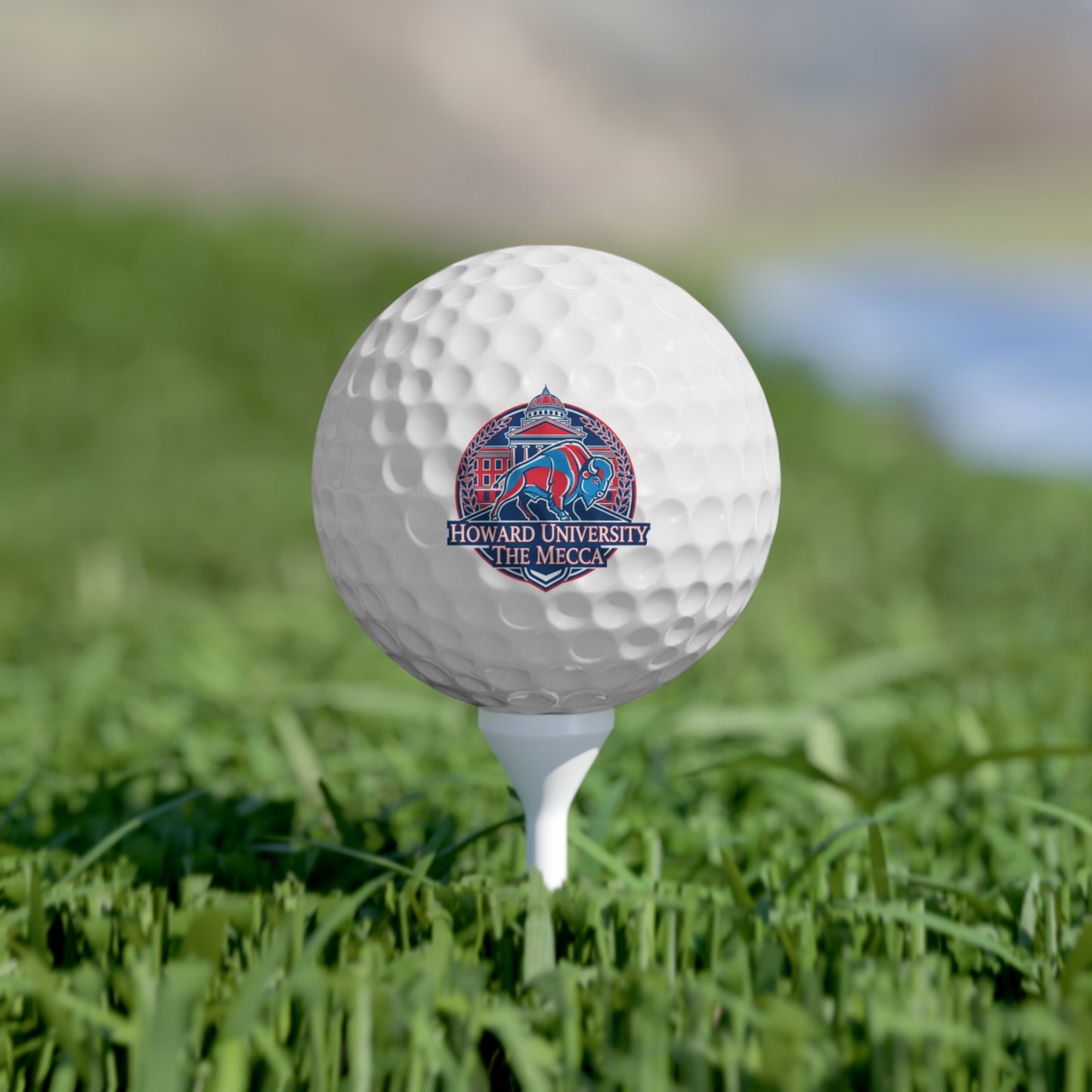 Howard University “The Yard Legacy” Golf Ball Set, 6 pcs 1