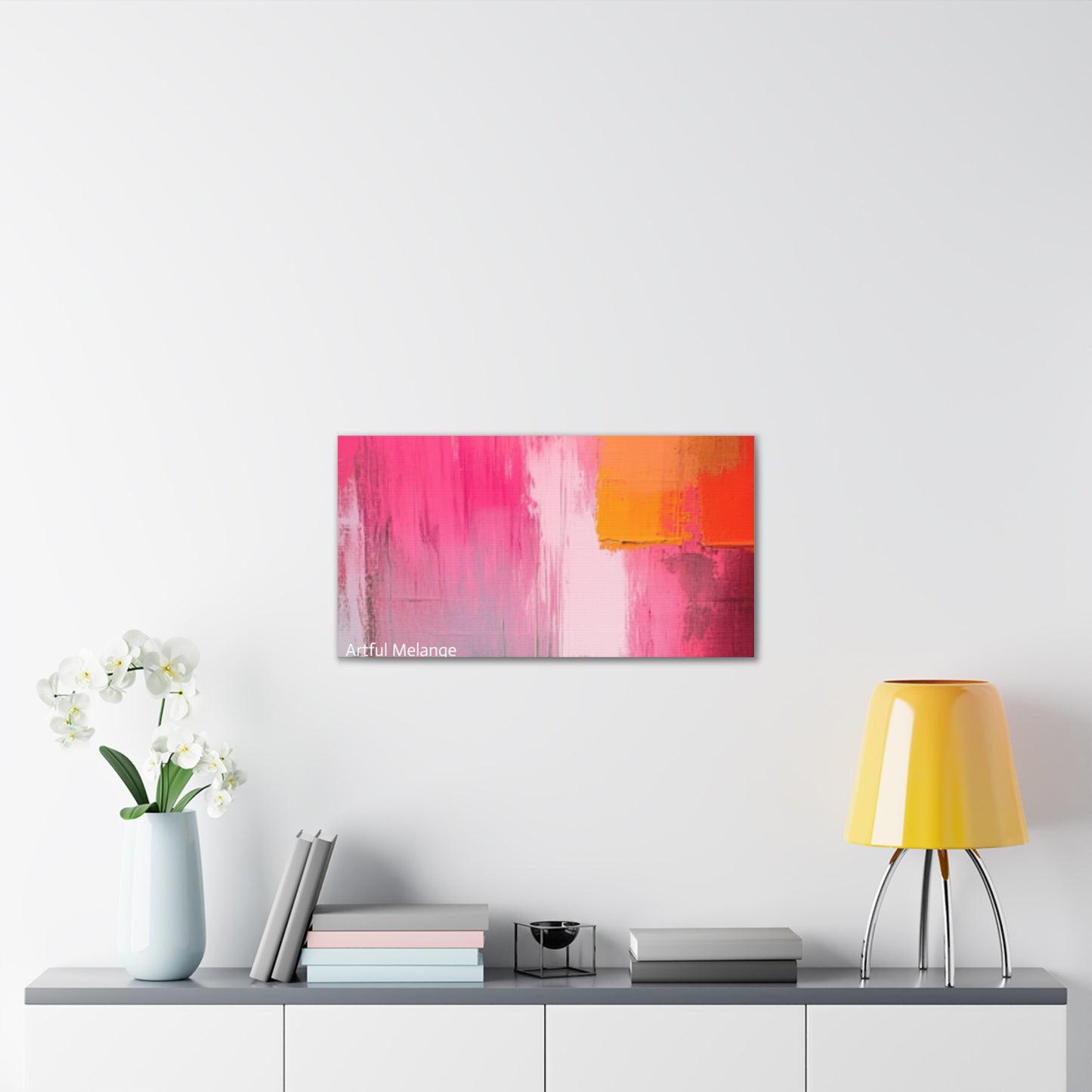 Acrylic Abstract Canvas Print - Richly Textured Artistry
