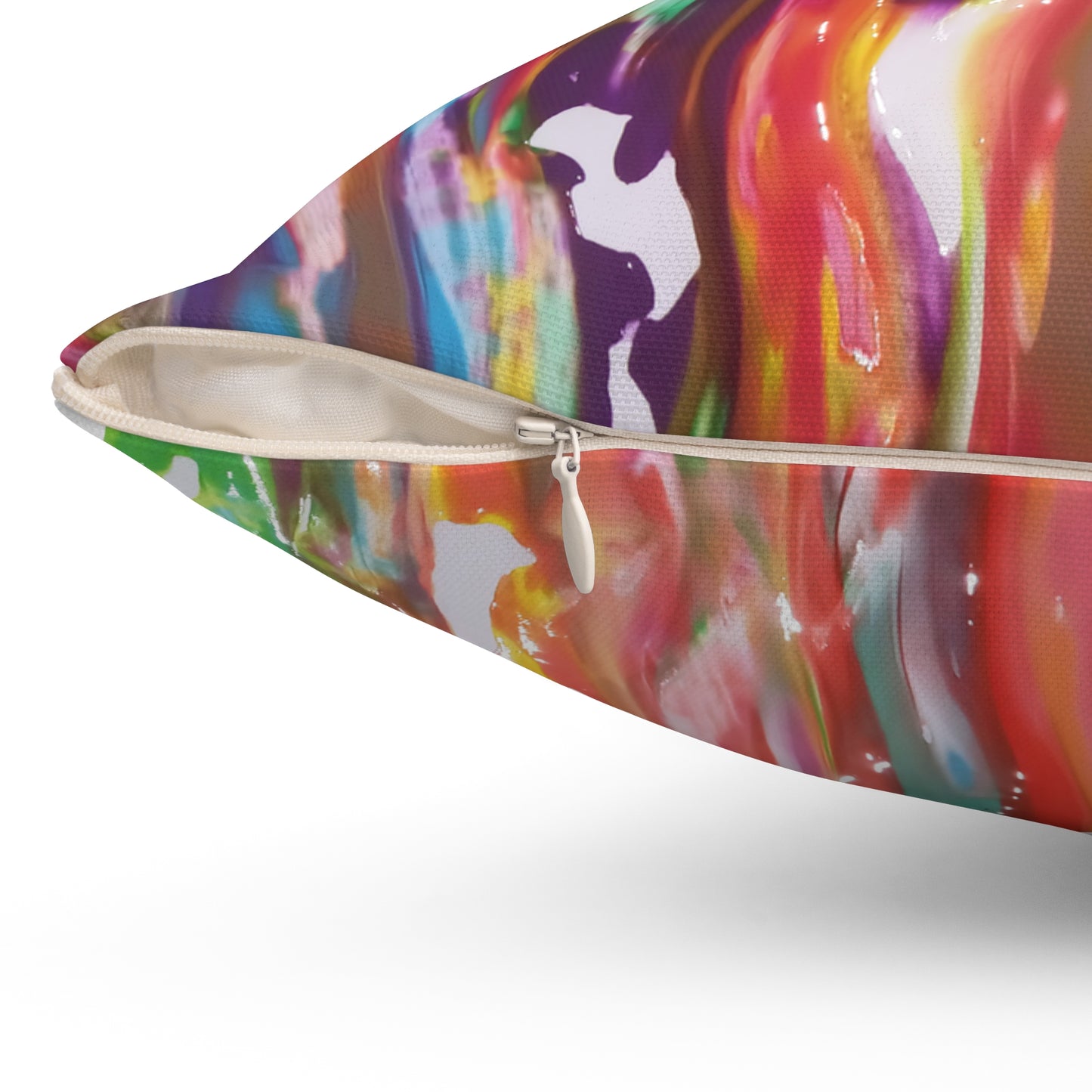 Artistic Abstractions: Abstract Acrylic Art Pillows Collection