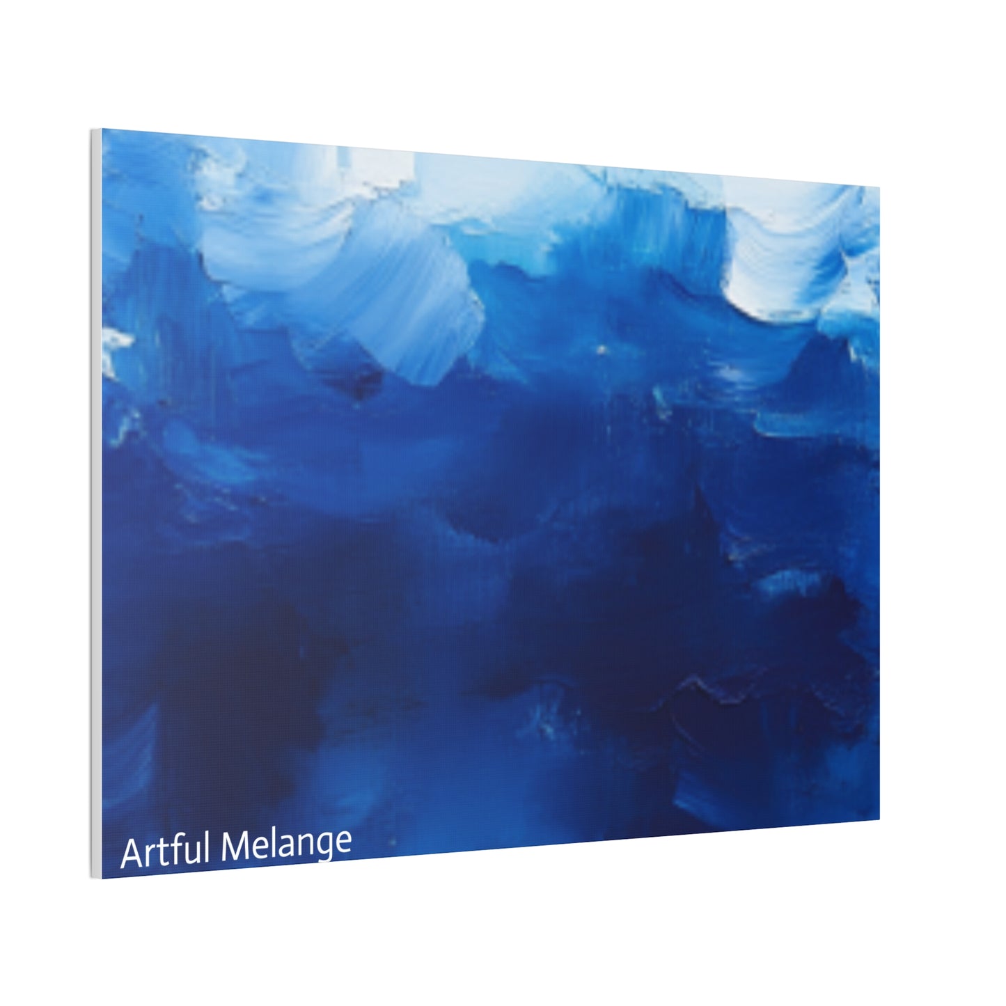 Acrylic Abstract Canvas Print - Richly Textured Artistry
