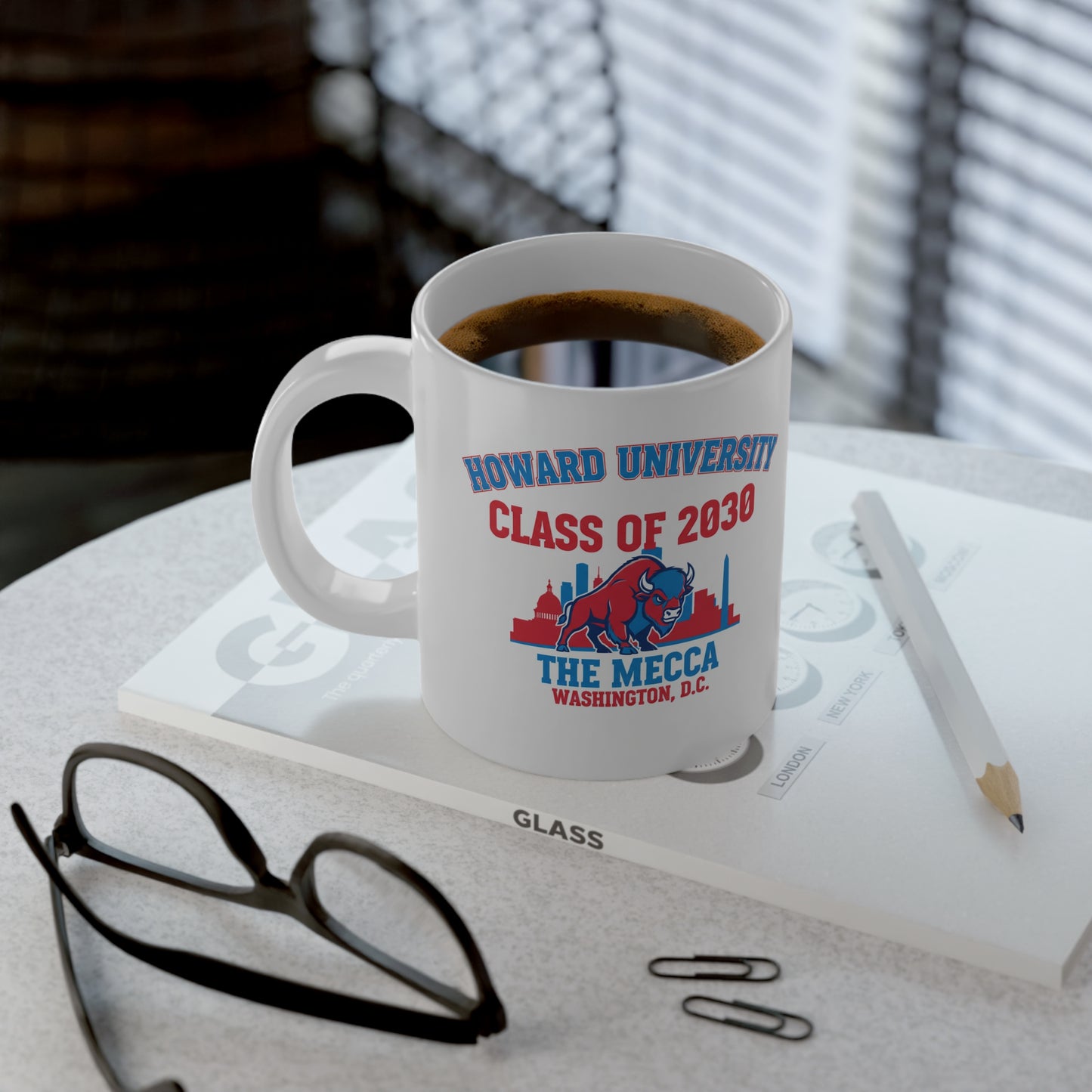 Howard University Class of 2030 Mug – Welcome the Legacy,Celebrate the Future,Jumbo Mug, 20oz