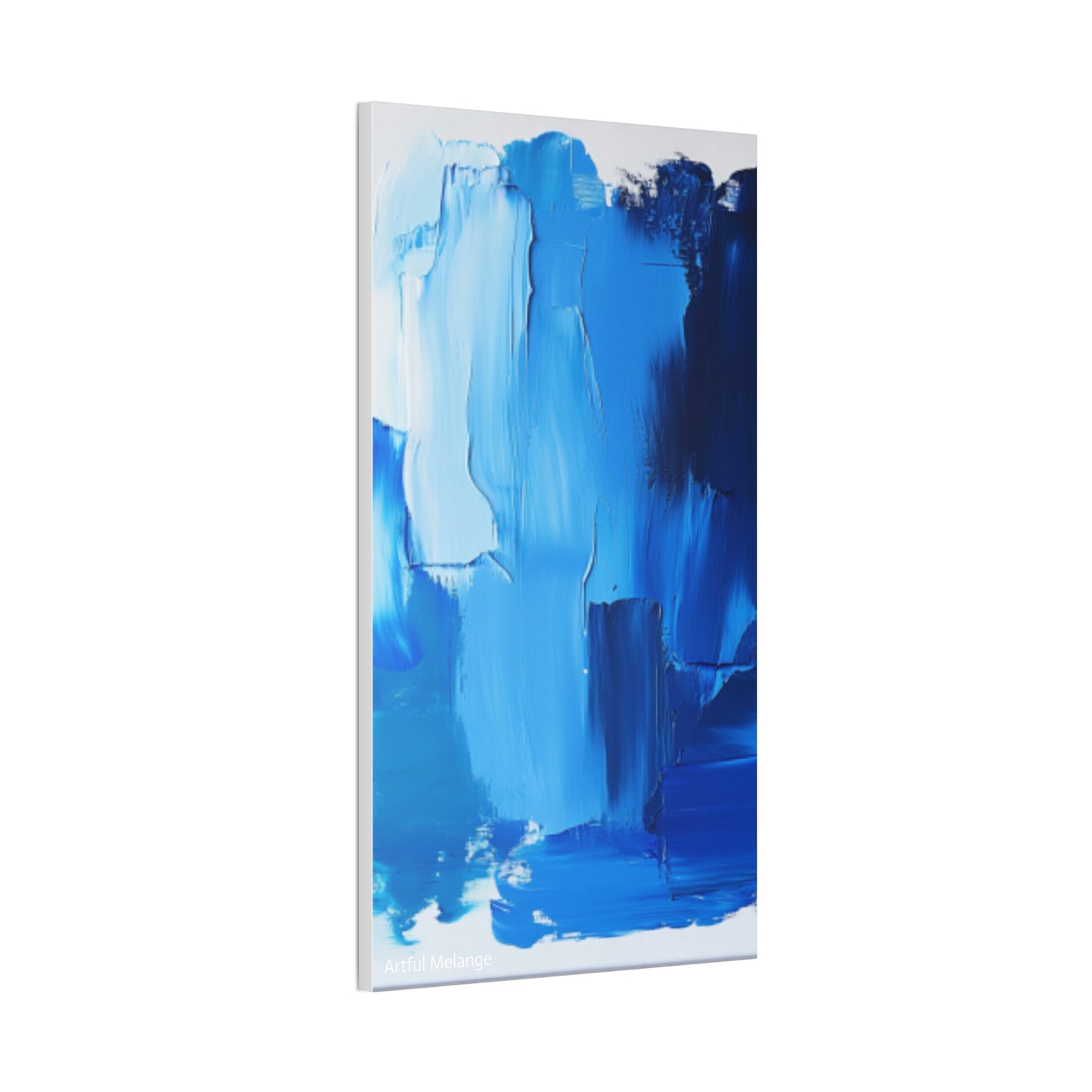 Acrylic Abstract Canvas Print - Richly Textured Artistry