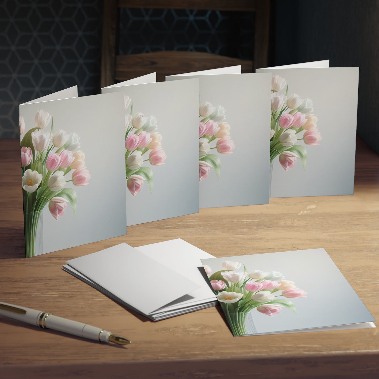 Blossoming Love Mother's Day Note Card Set(5-Pack)