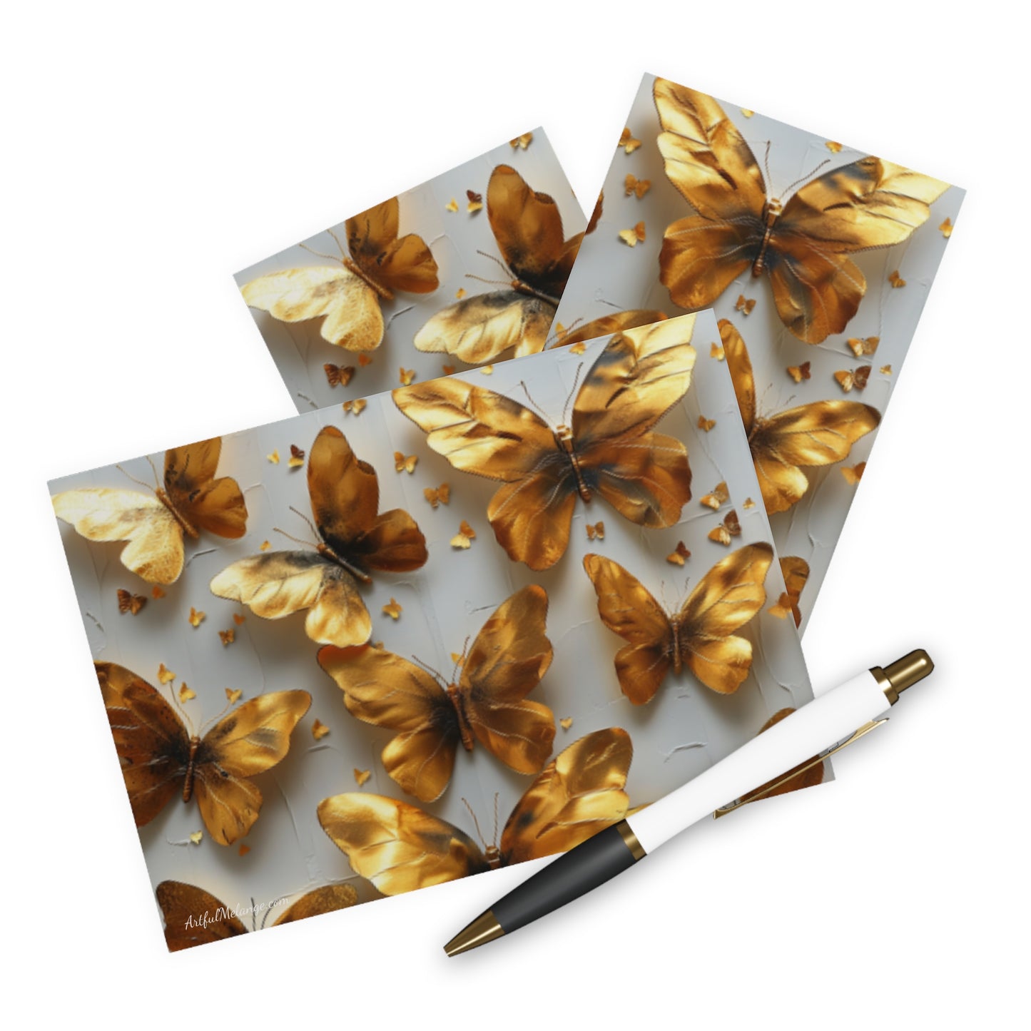 Wings of Wonder: Butterfly Note Card Collection (5 Pack)