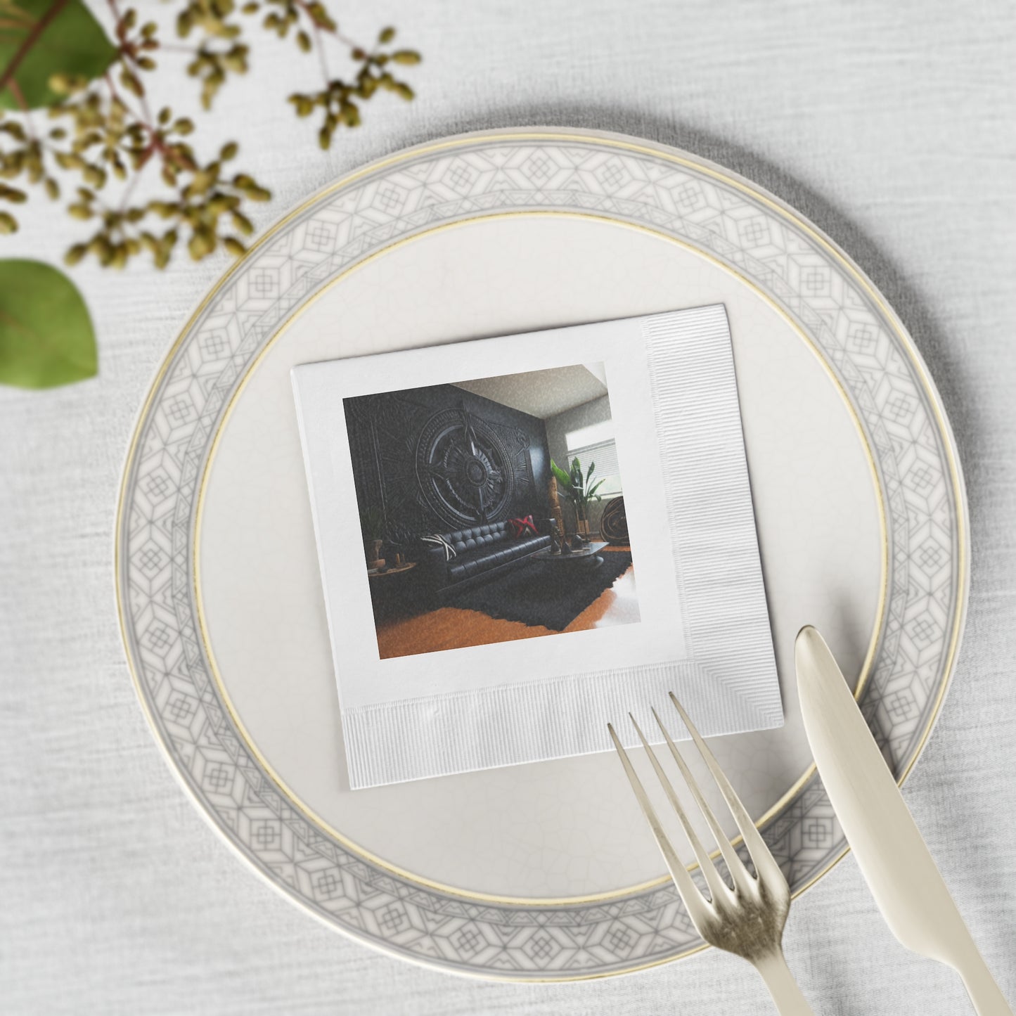 Exquisite African Culture-Inspired Napkin Set