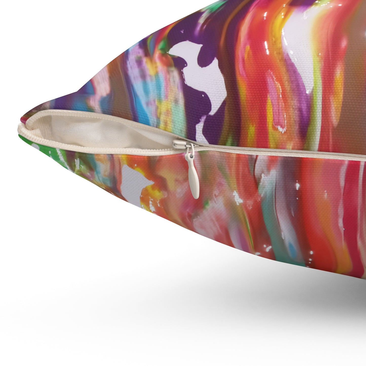 Artistic Abstractions: Abstract Acrylic Art Pillows Collection