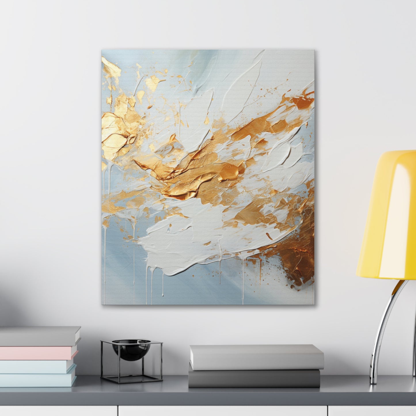 Acrylic Abstract Canvas Print - Richly Textured Artistry