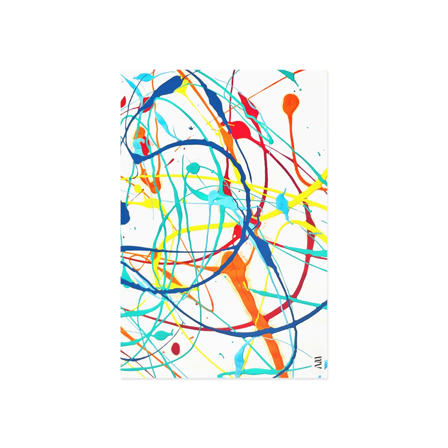 Abstract Expressions Postcards