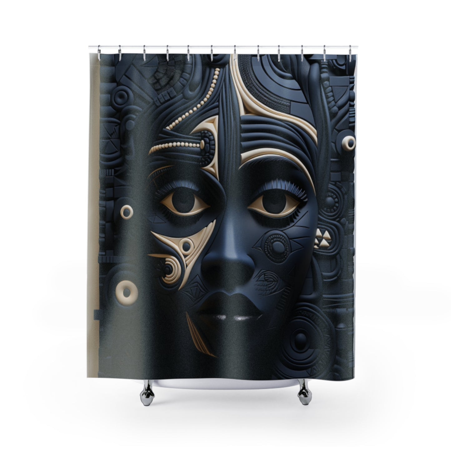 HeritageTapestry Afro Centric Shower Curtain