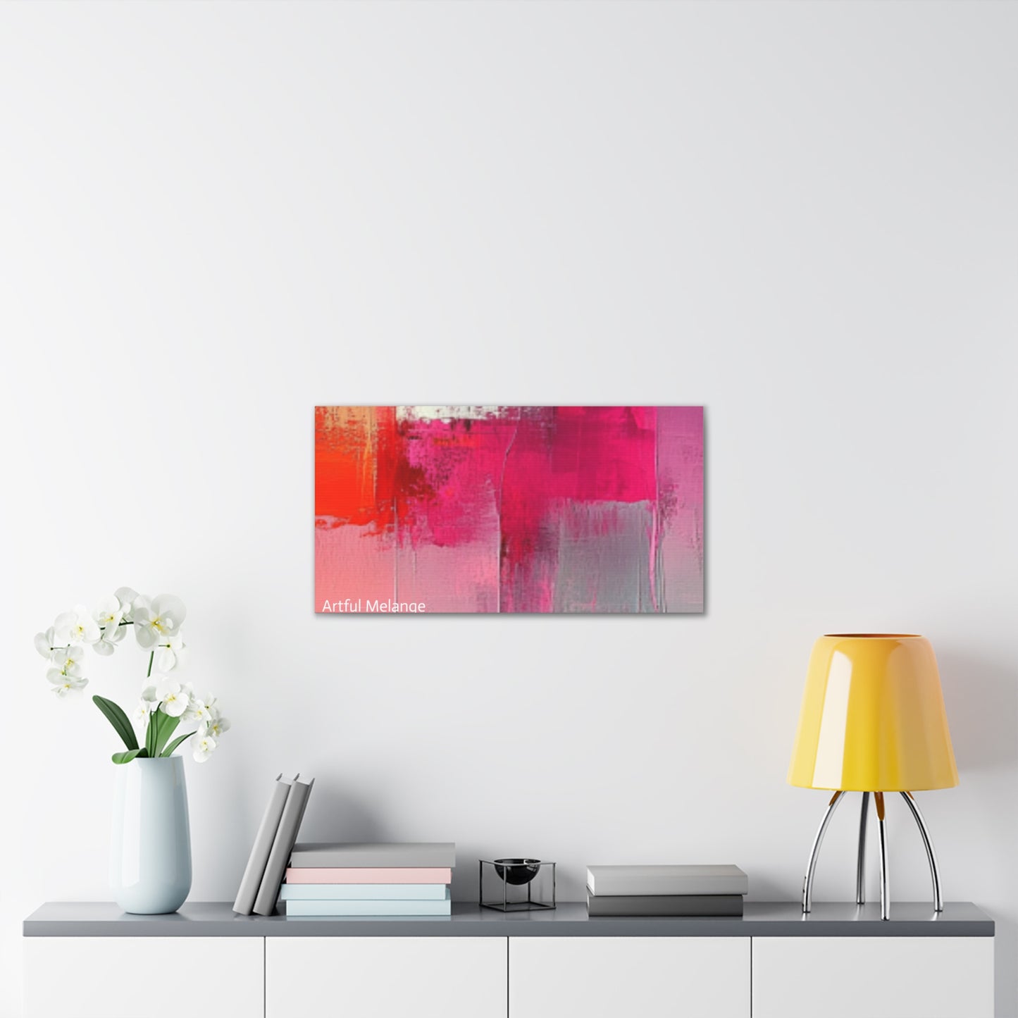 Acrylic Abstract Canvas Print - Richly Textured Artistry